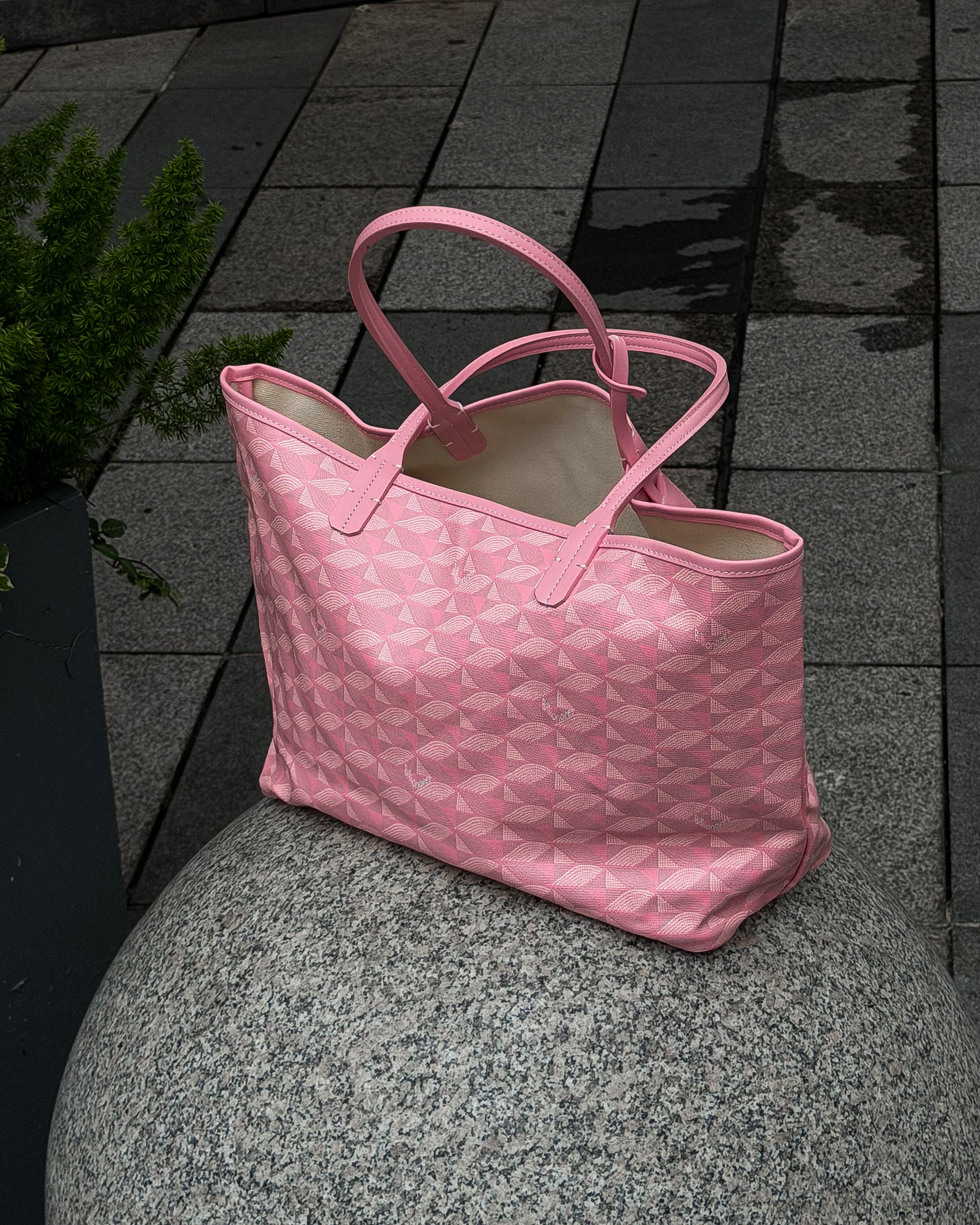 Pink Tote Bag