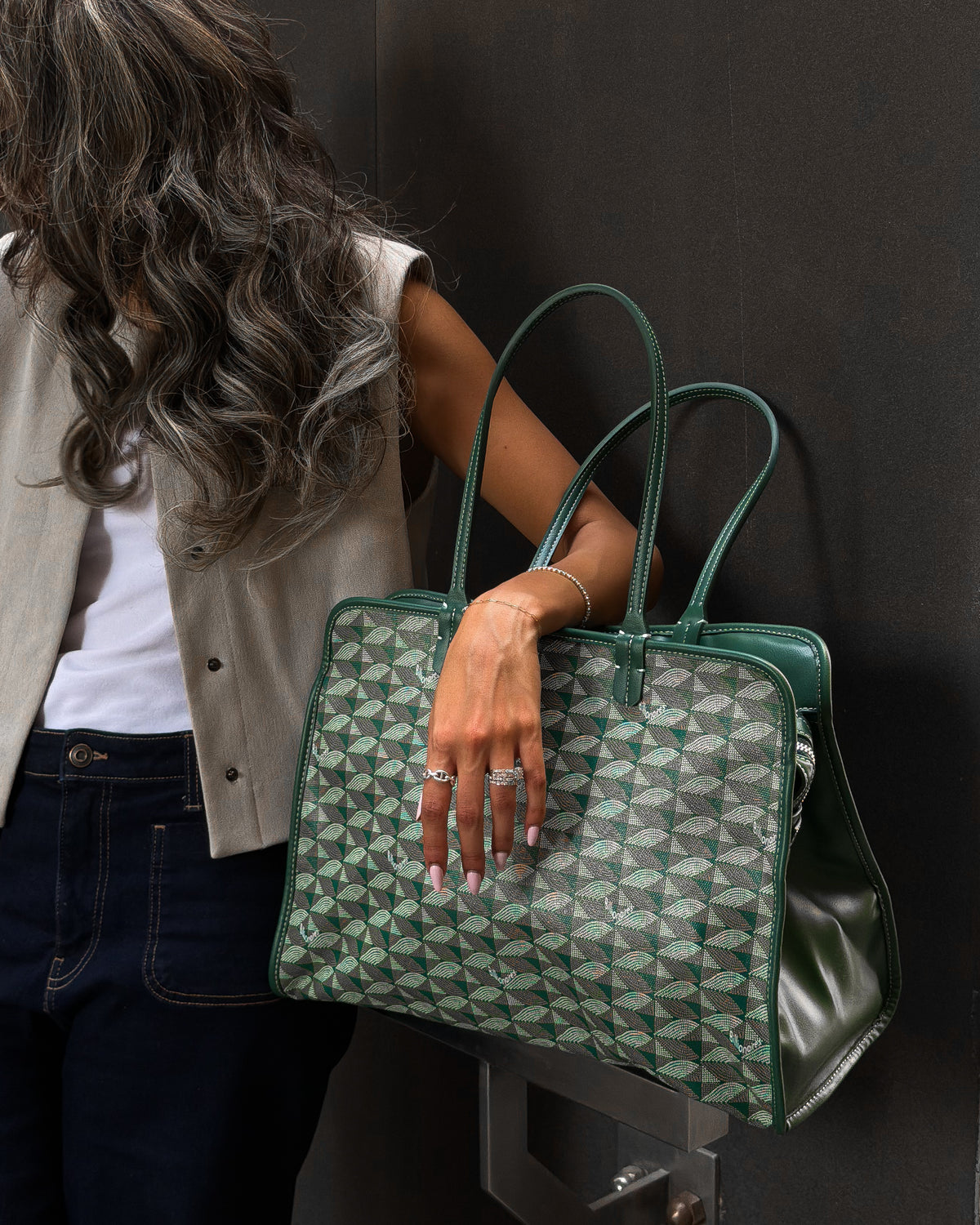 Iconic Green Tote