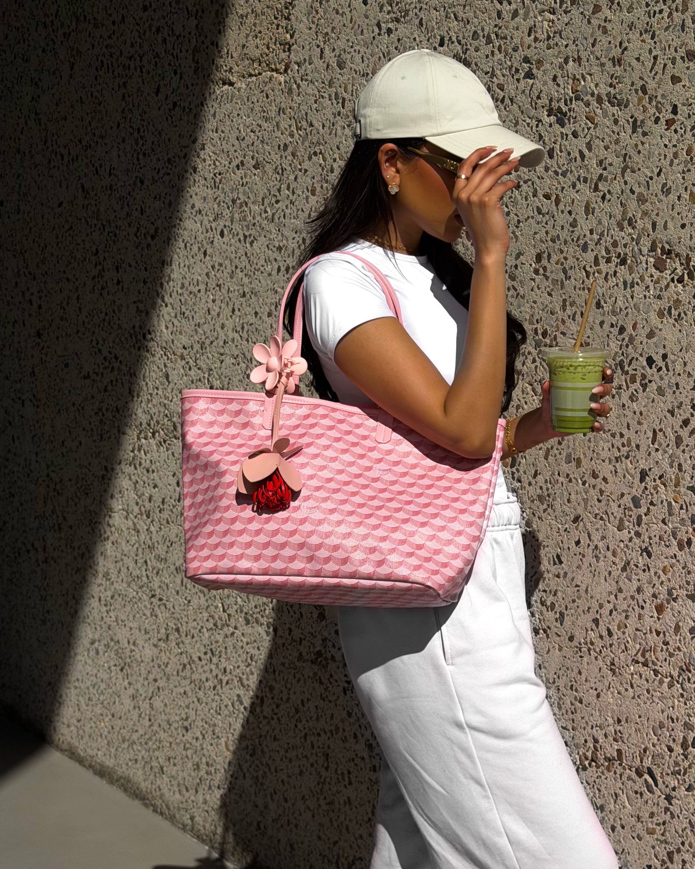 Pink Tote Bag