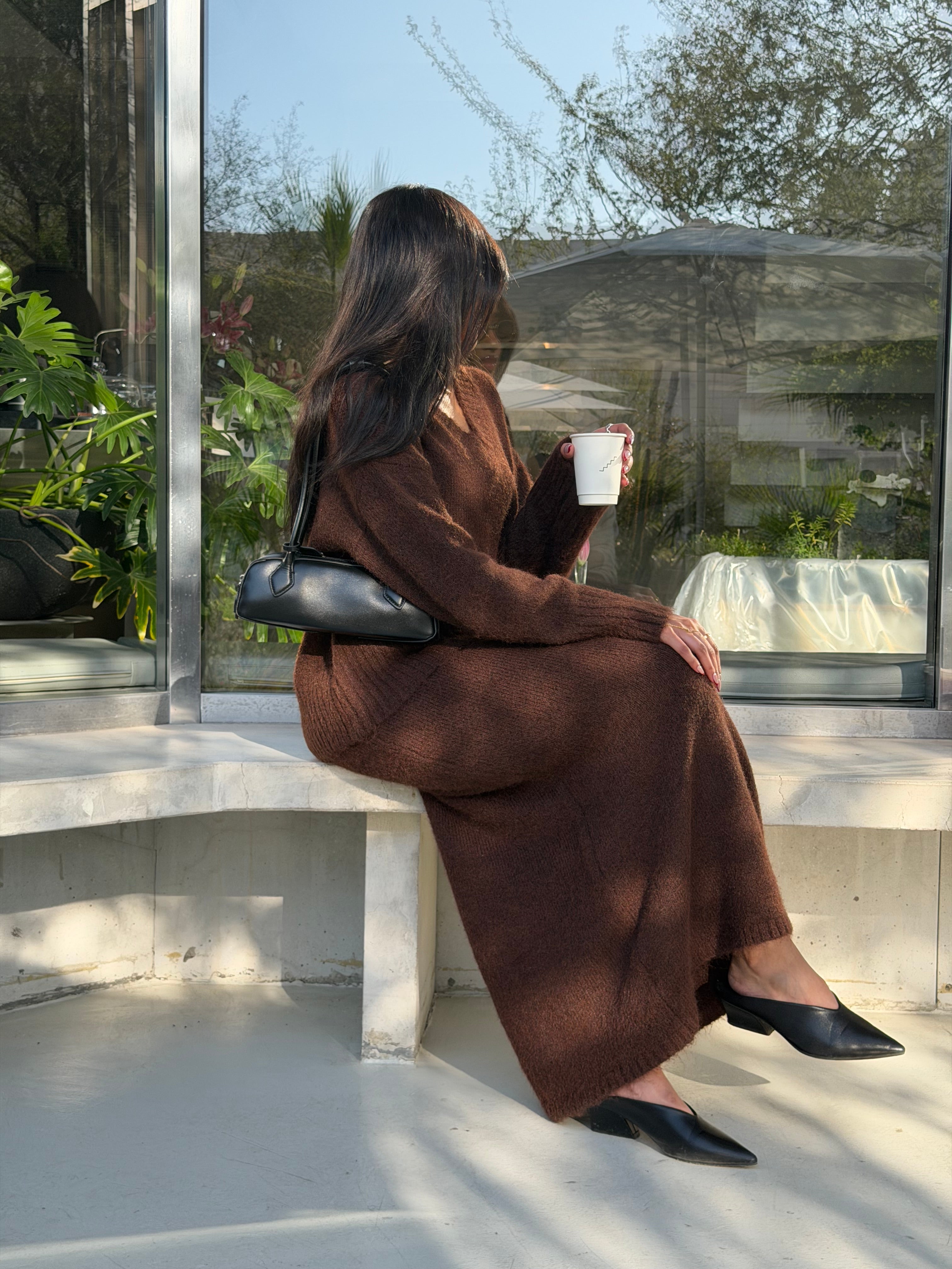 The Muse Black Shoulder Bag