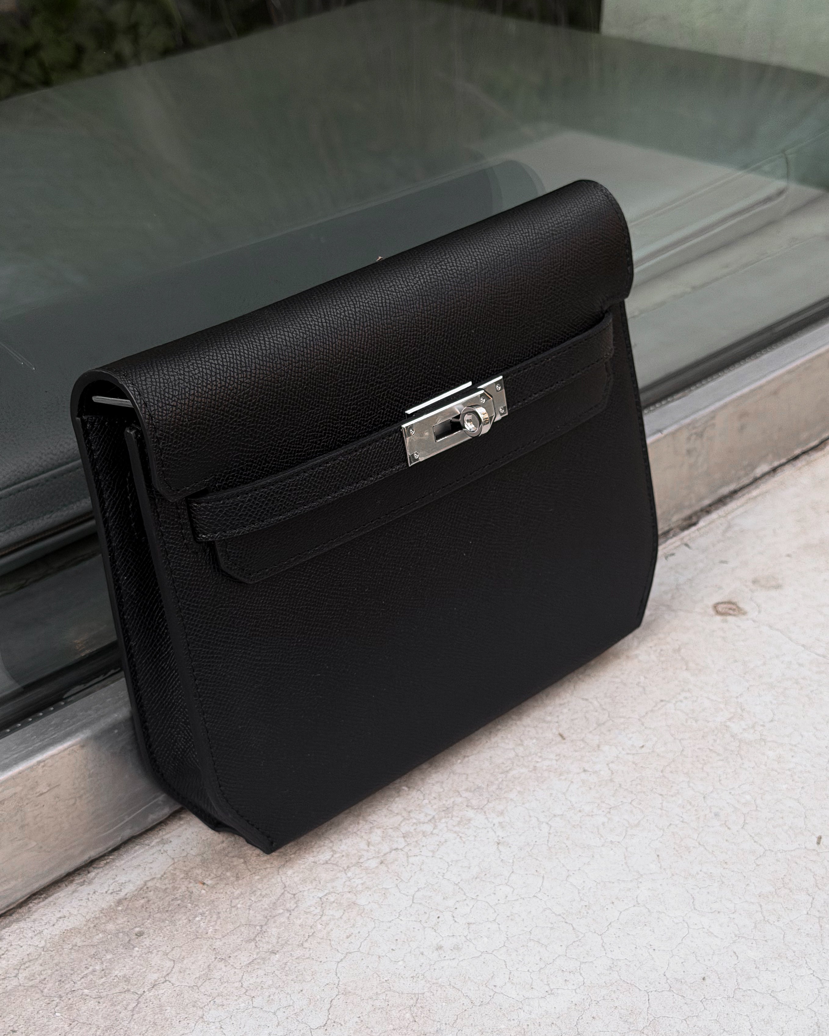 Iconic Black Clutch