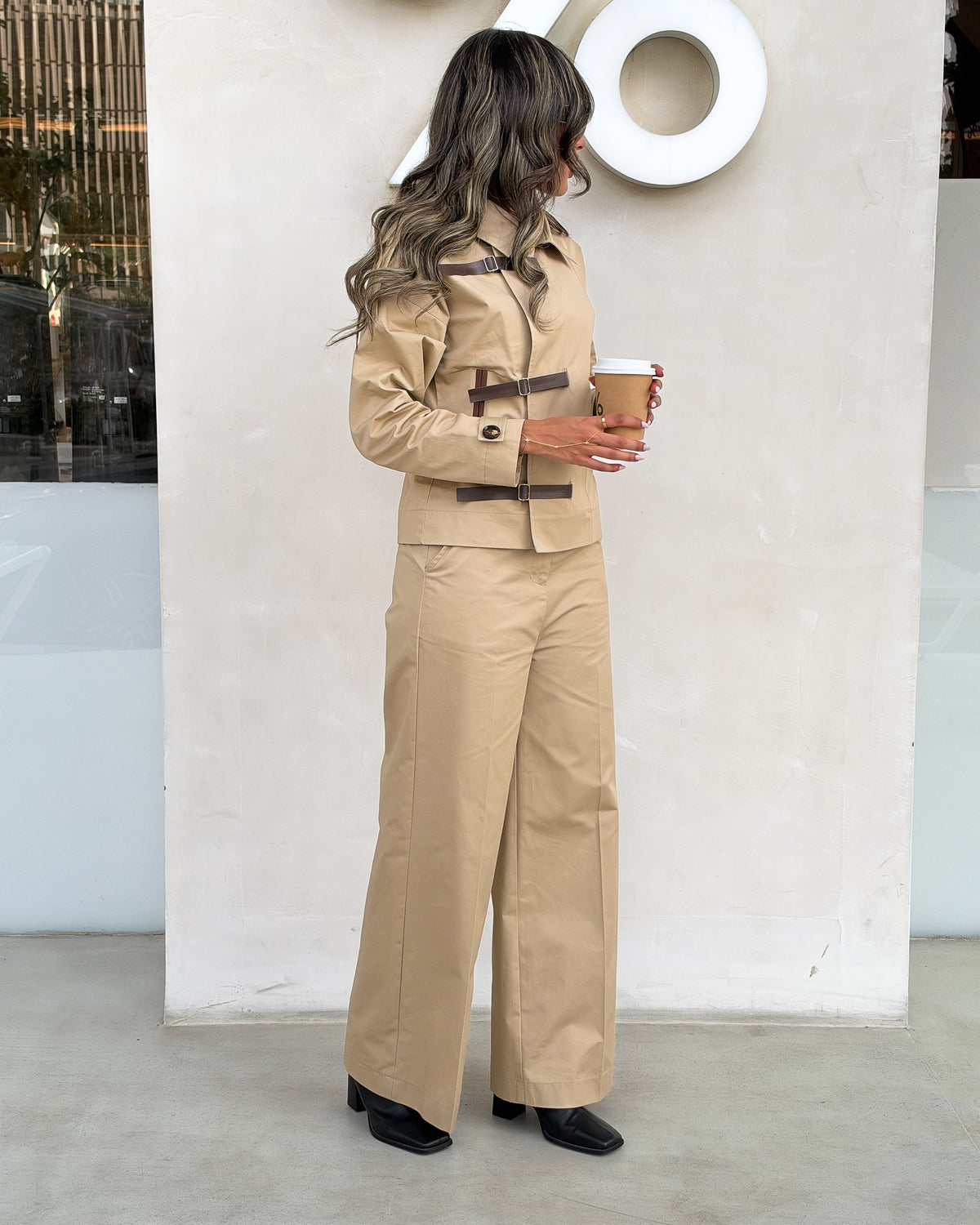 Trench Leather Set