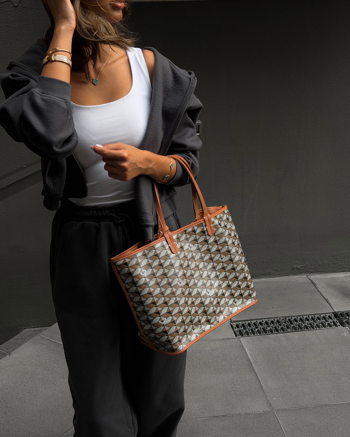 Reversible Brown ToTe Bag