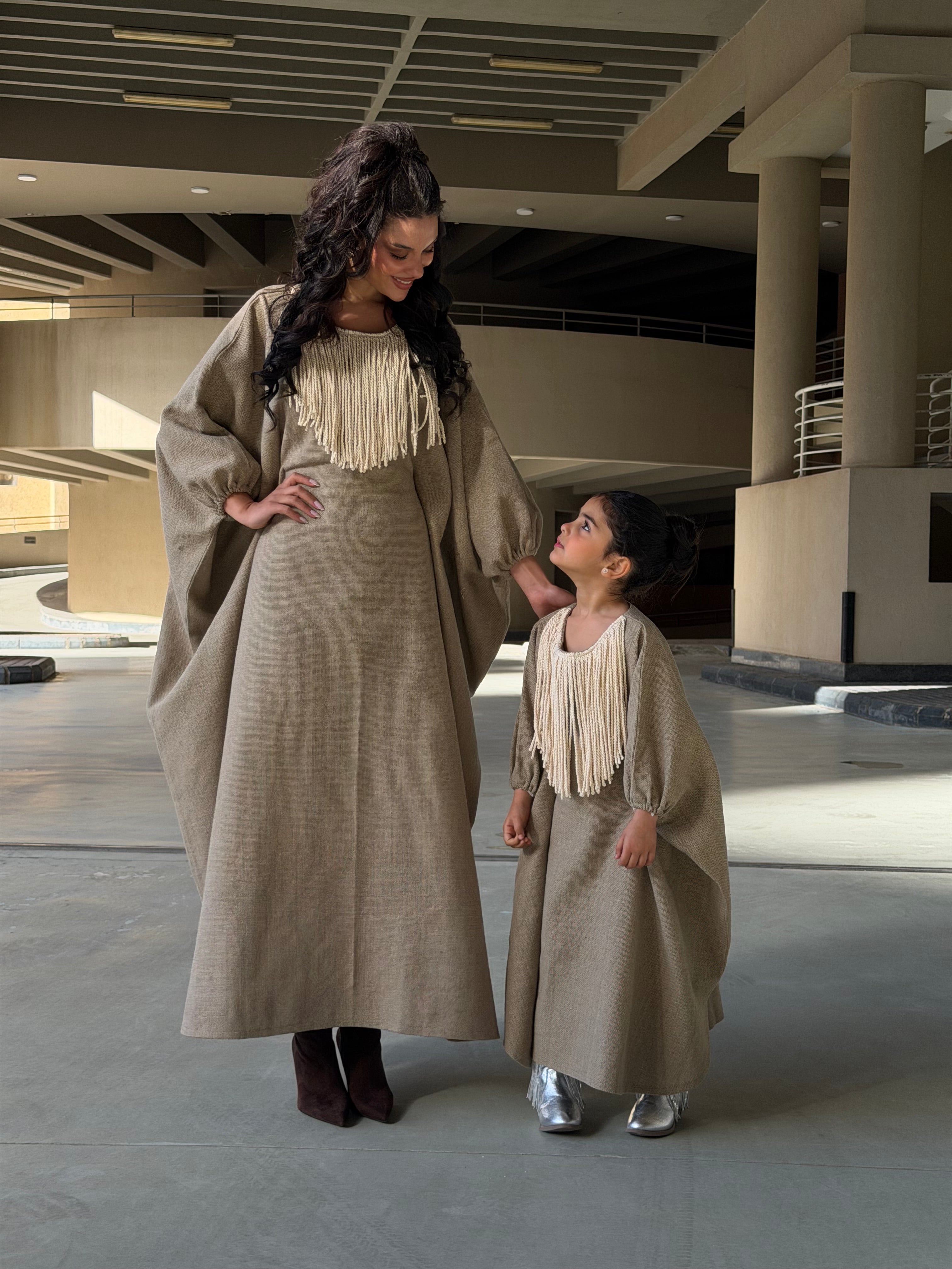 Kids Sahara Daraa - Earthy Biege