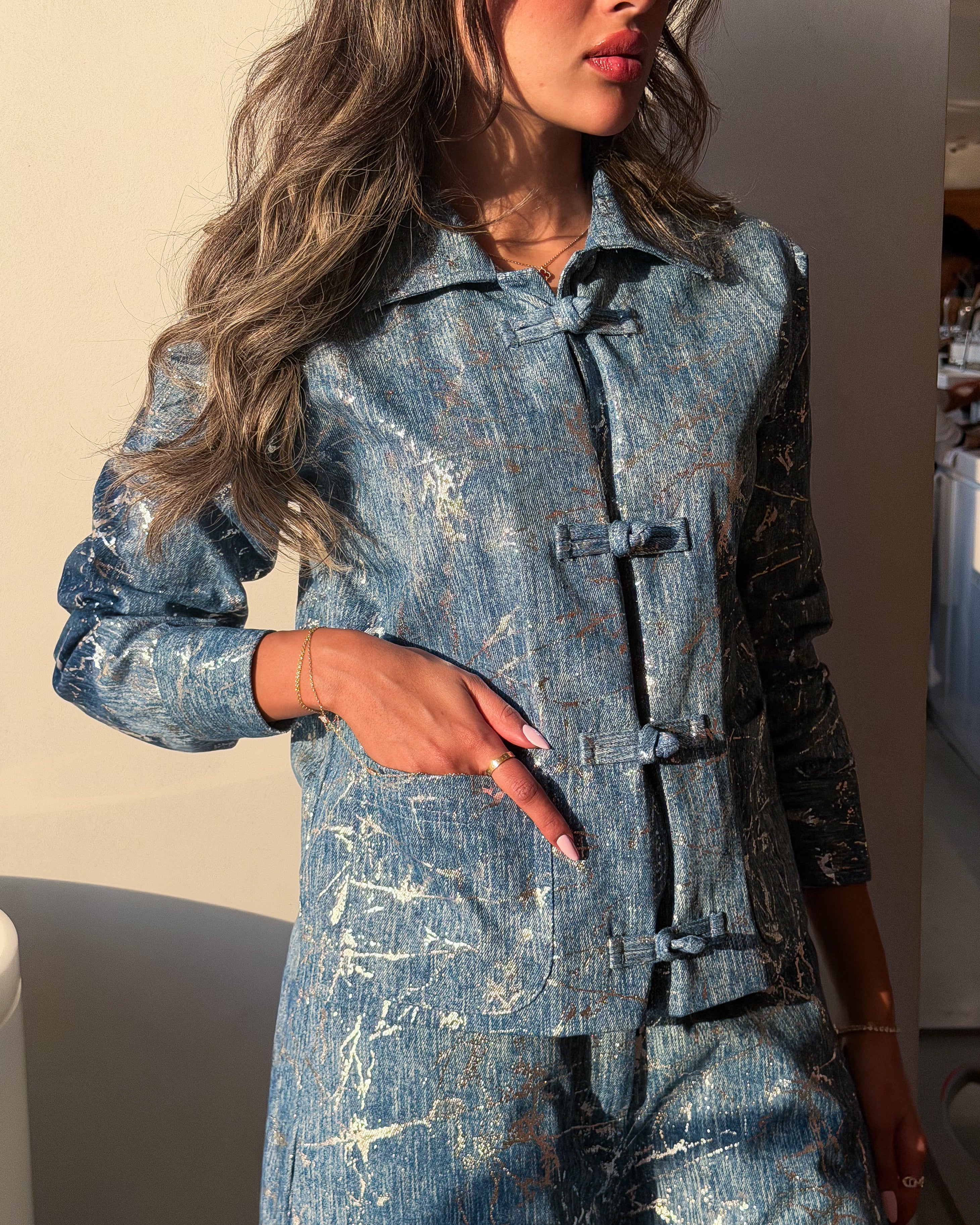Comfort Modest Denim Set