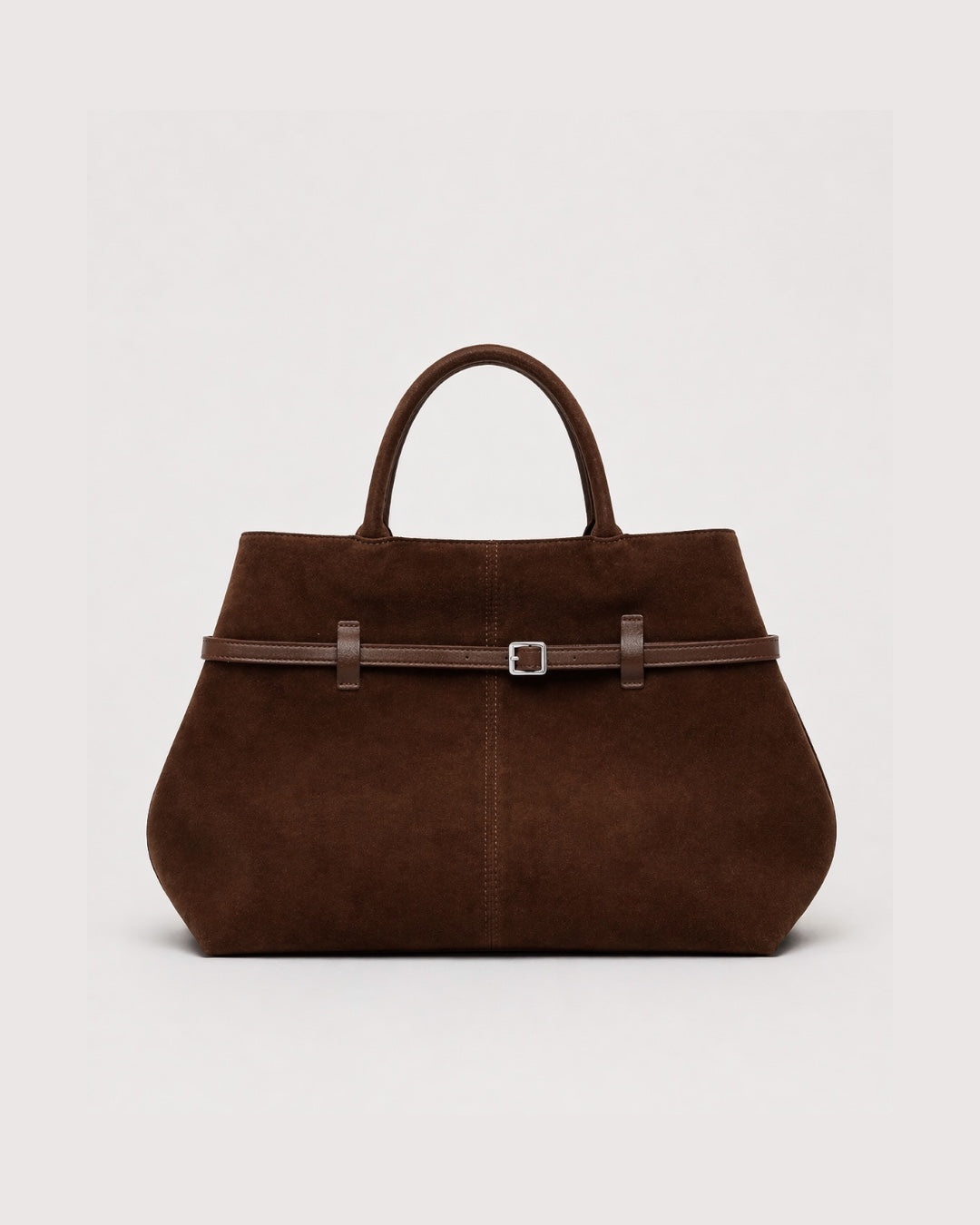 Suede Brown Bag