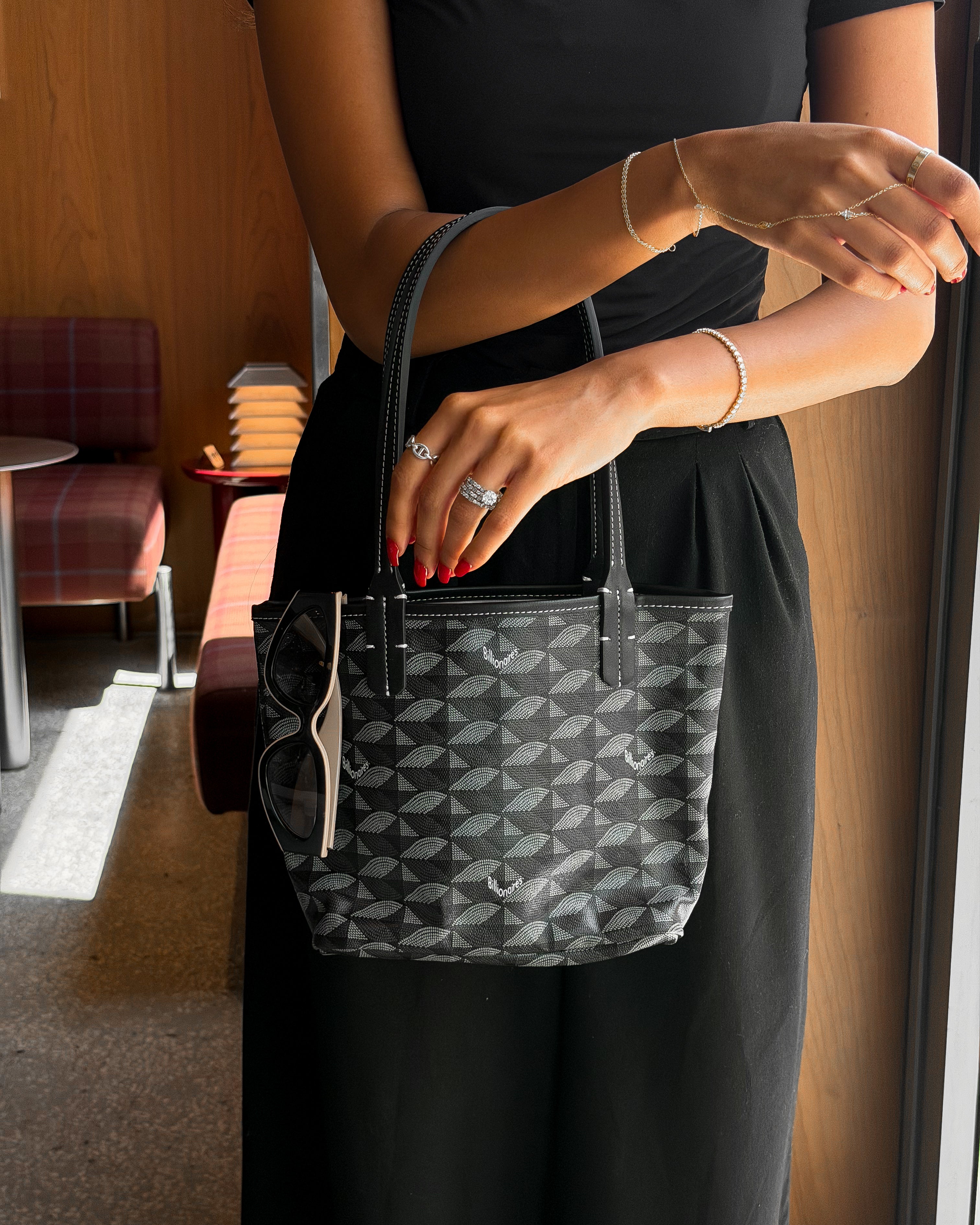 Small Black Tote Bag