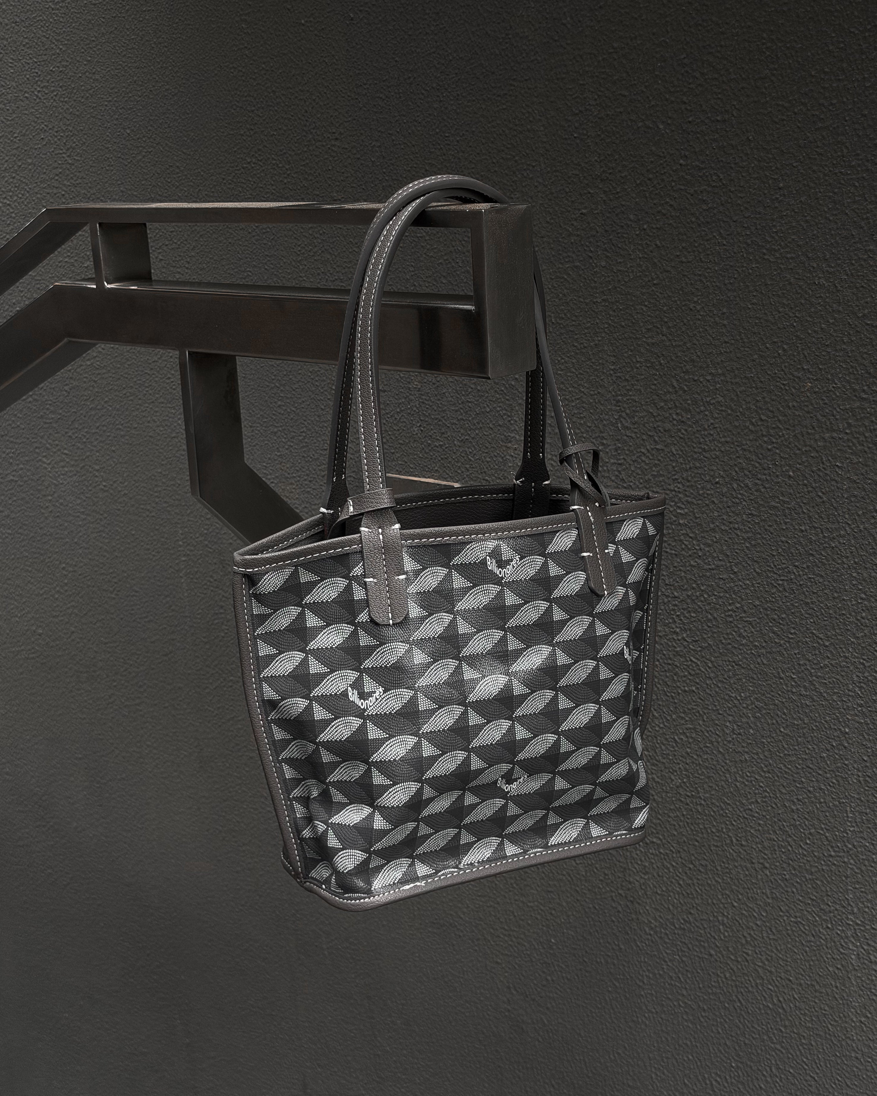 Reversible Grey Small ToTe Bag