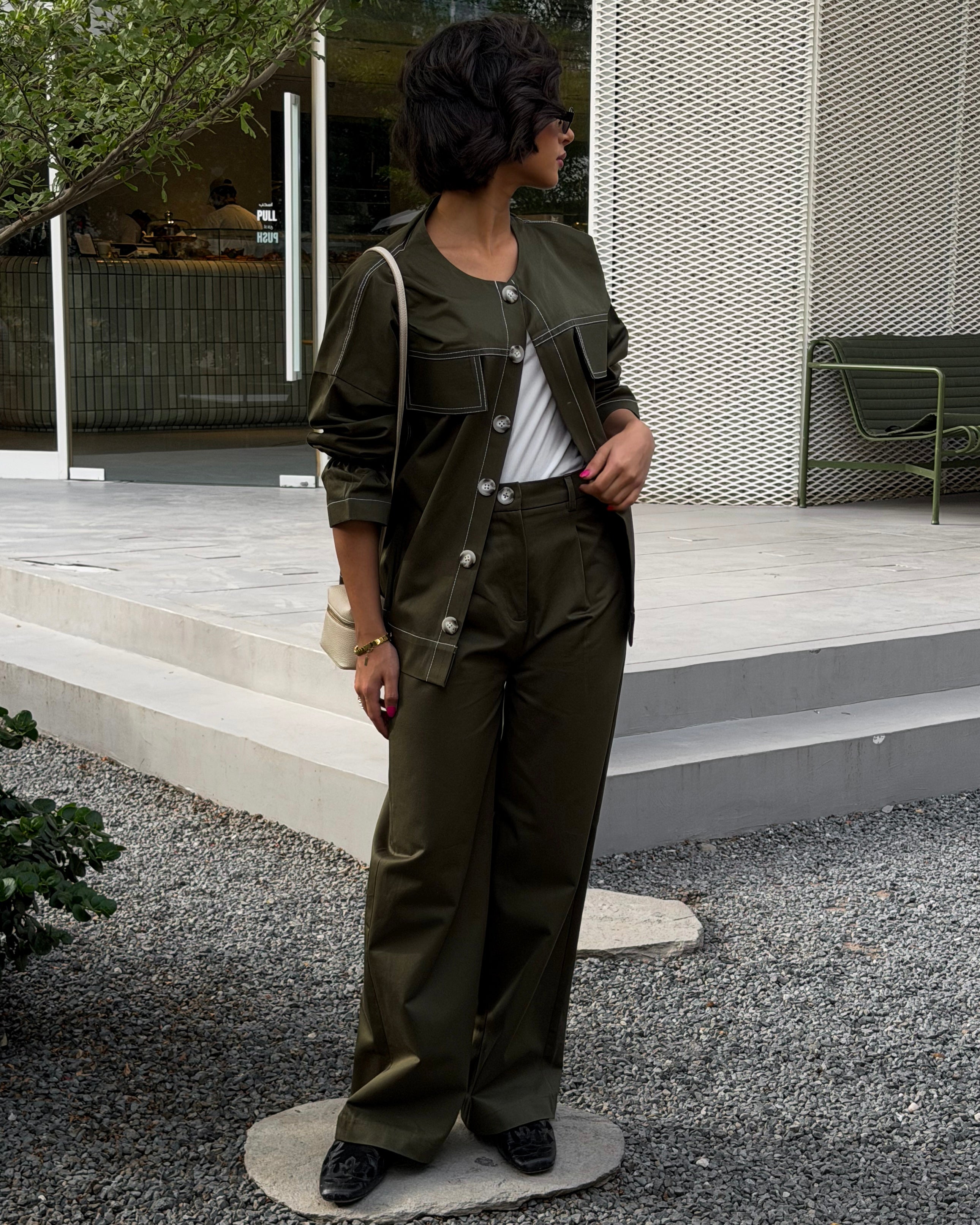 Urban Olive Suit