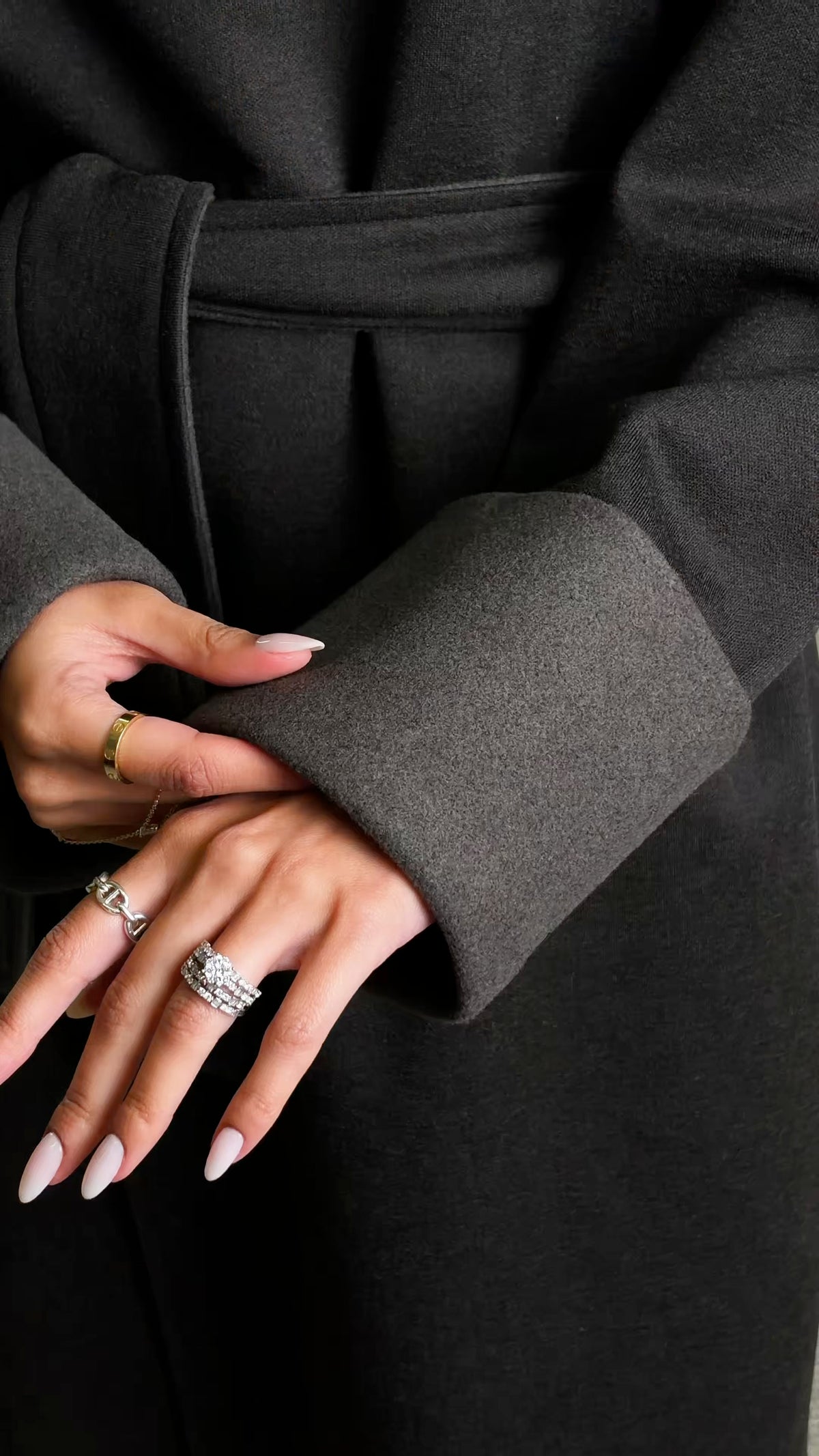 Belted Long Coat