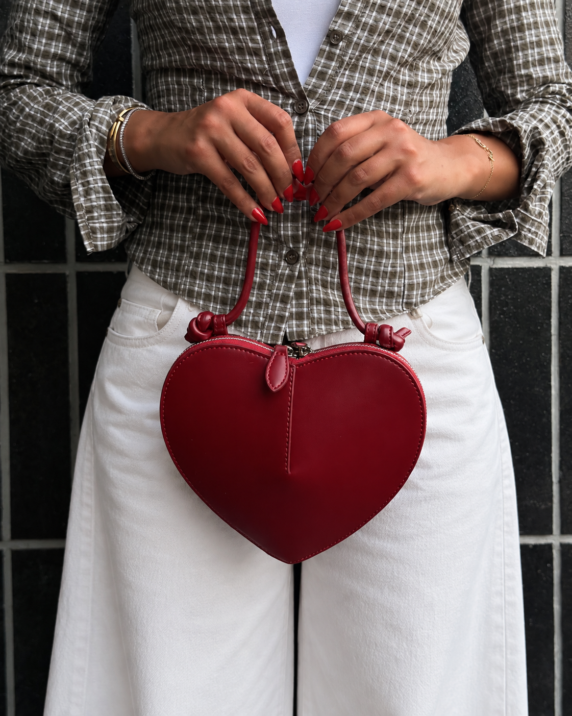 The Red Heart Bag