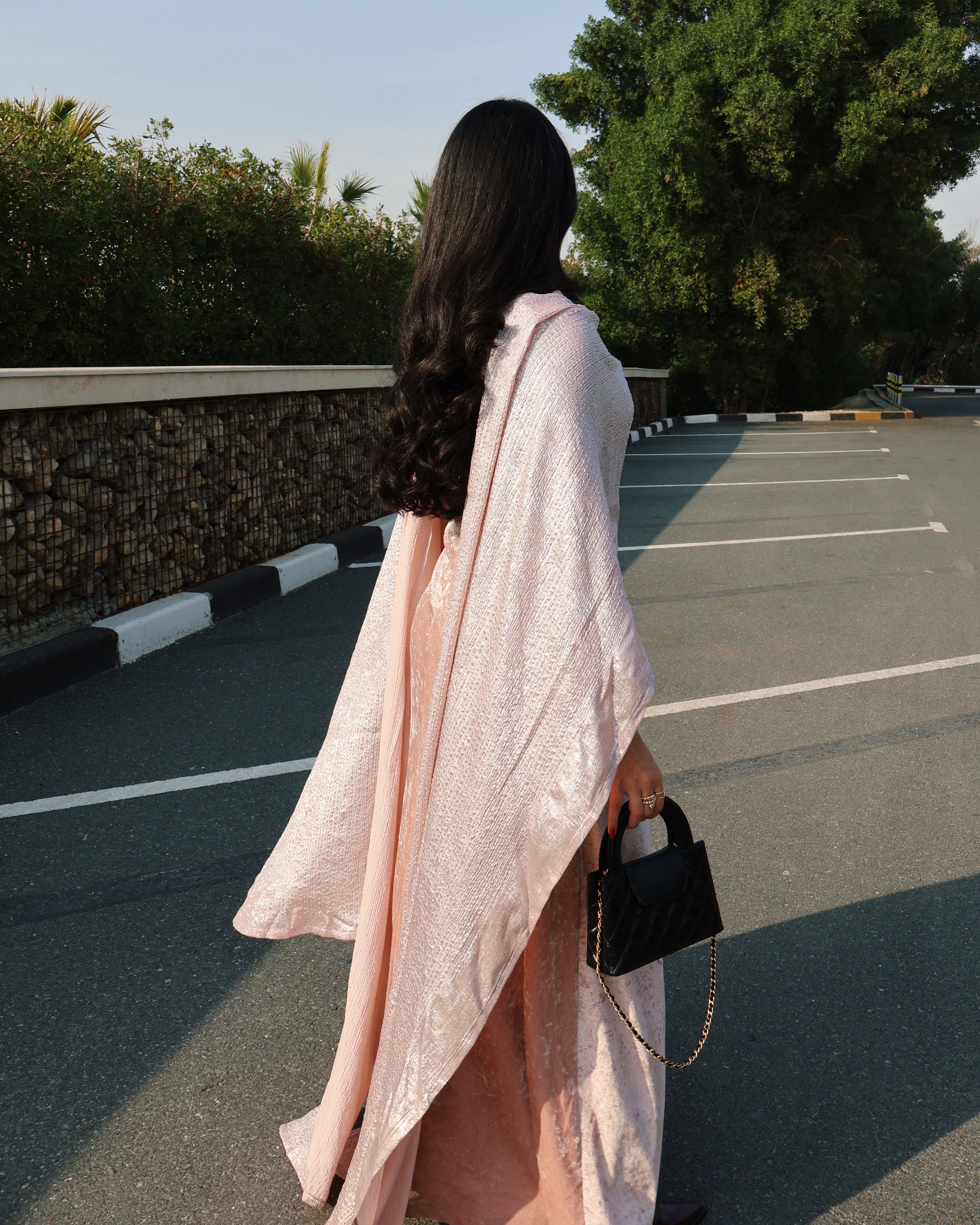 Blush Pink Velvet Daraa