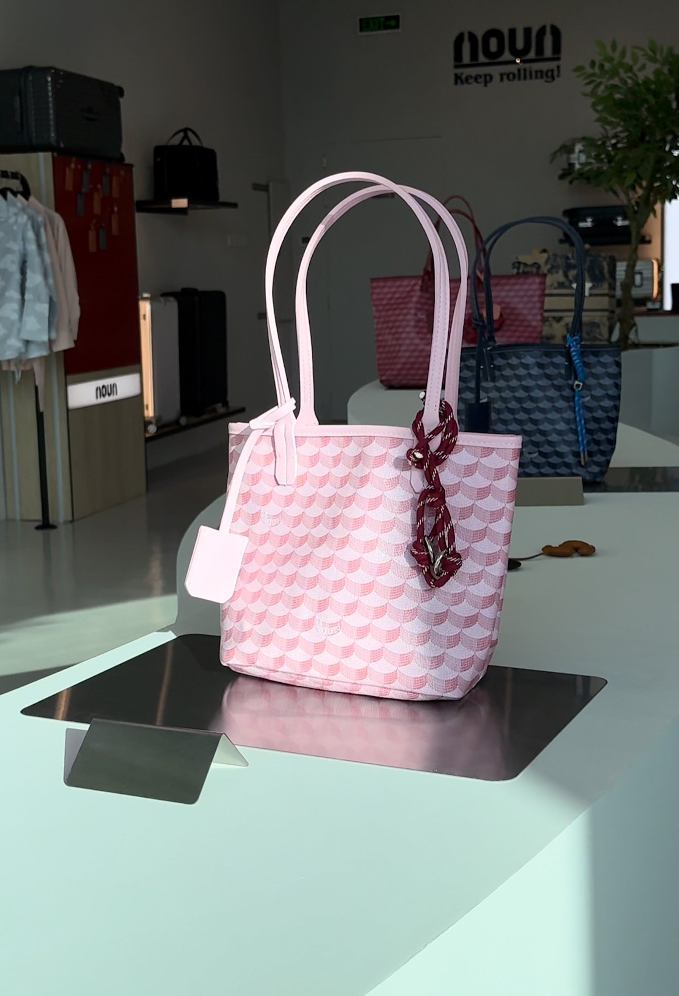 Small Pink Tote Bag