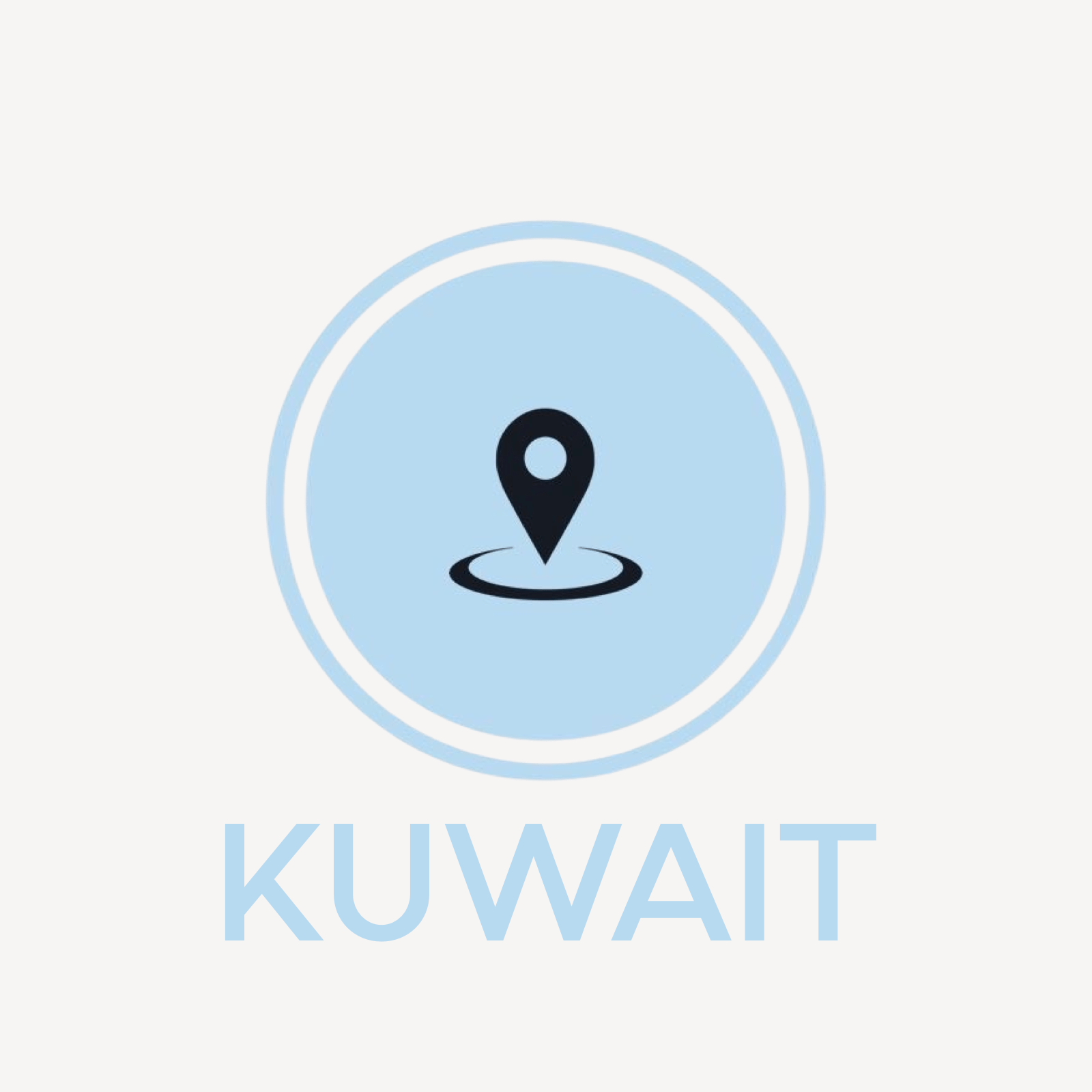 Kuwait Location Sticker