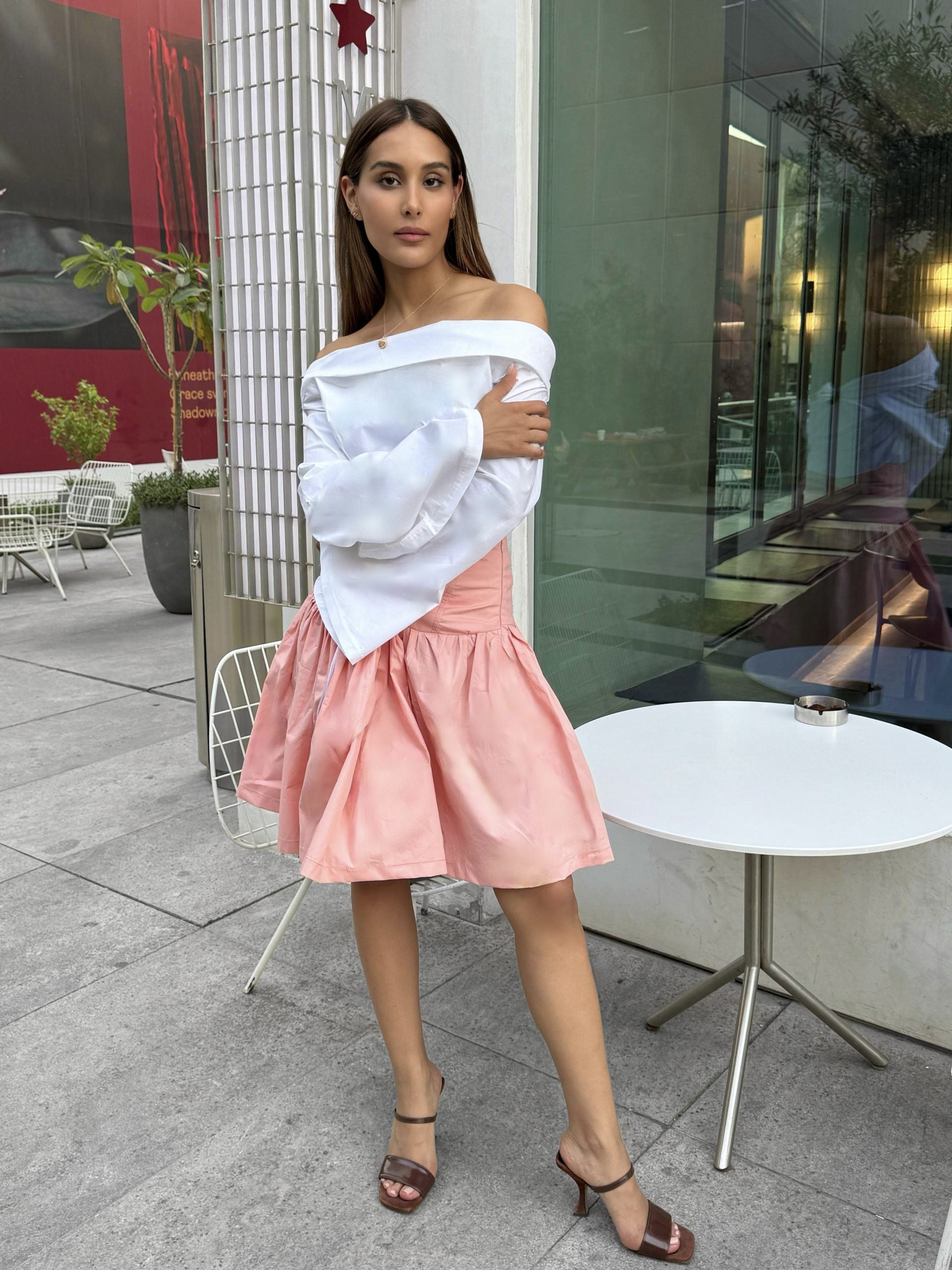 Pink Skirt and Top