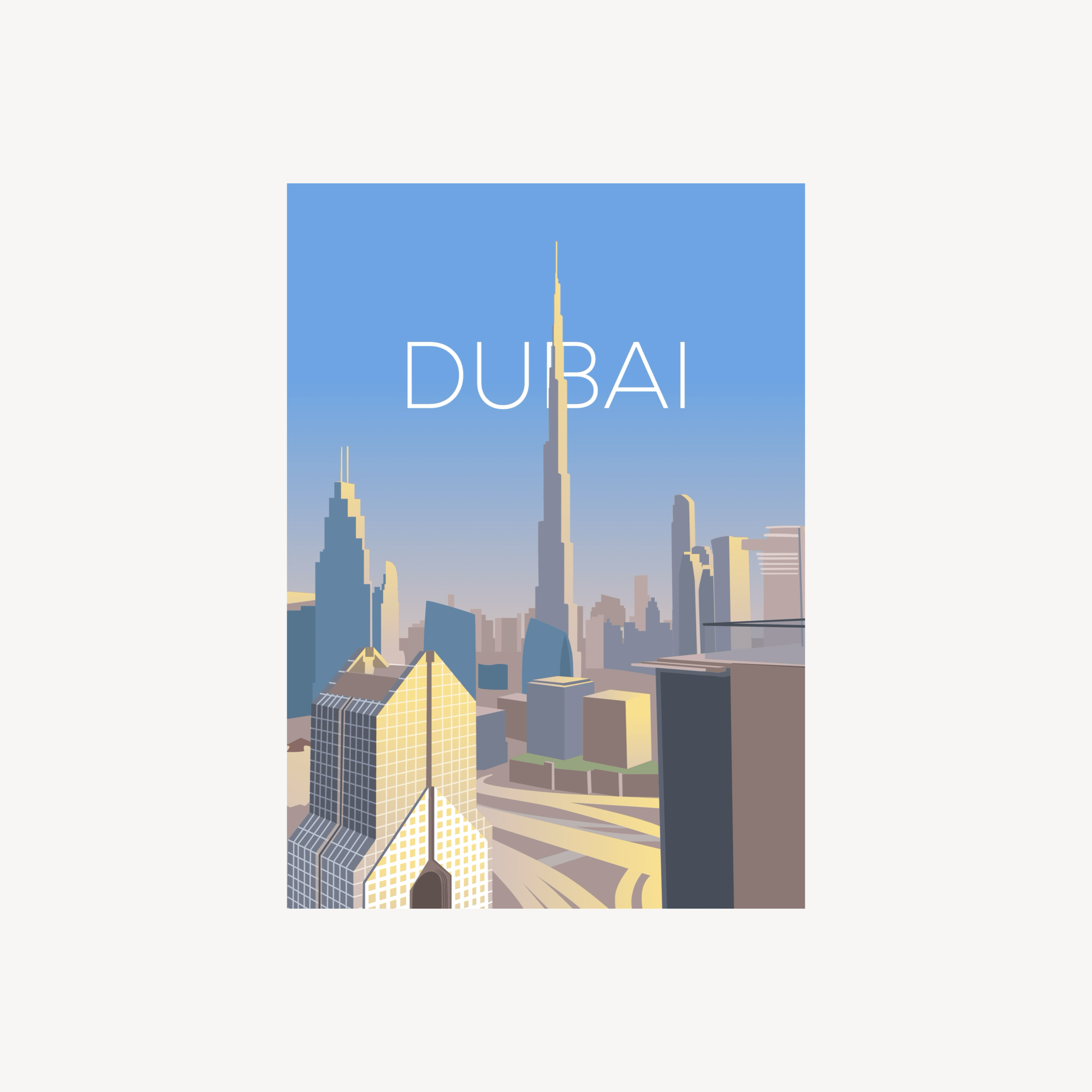 Dubai - Sticker