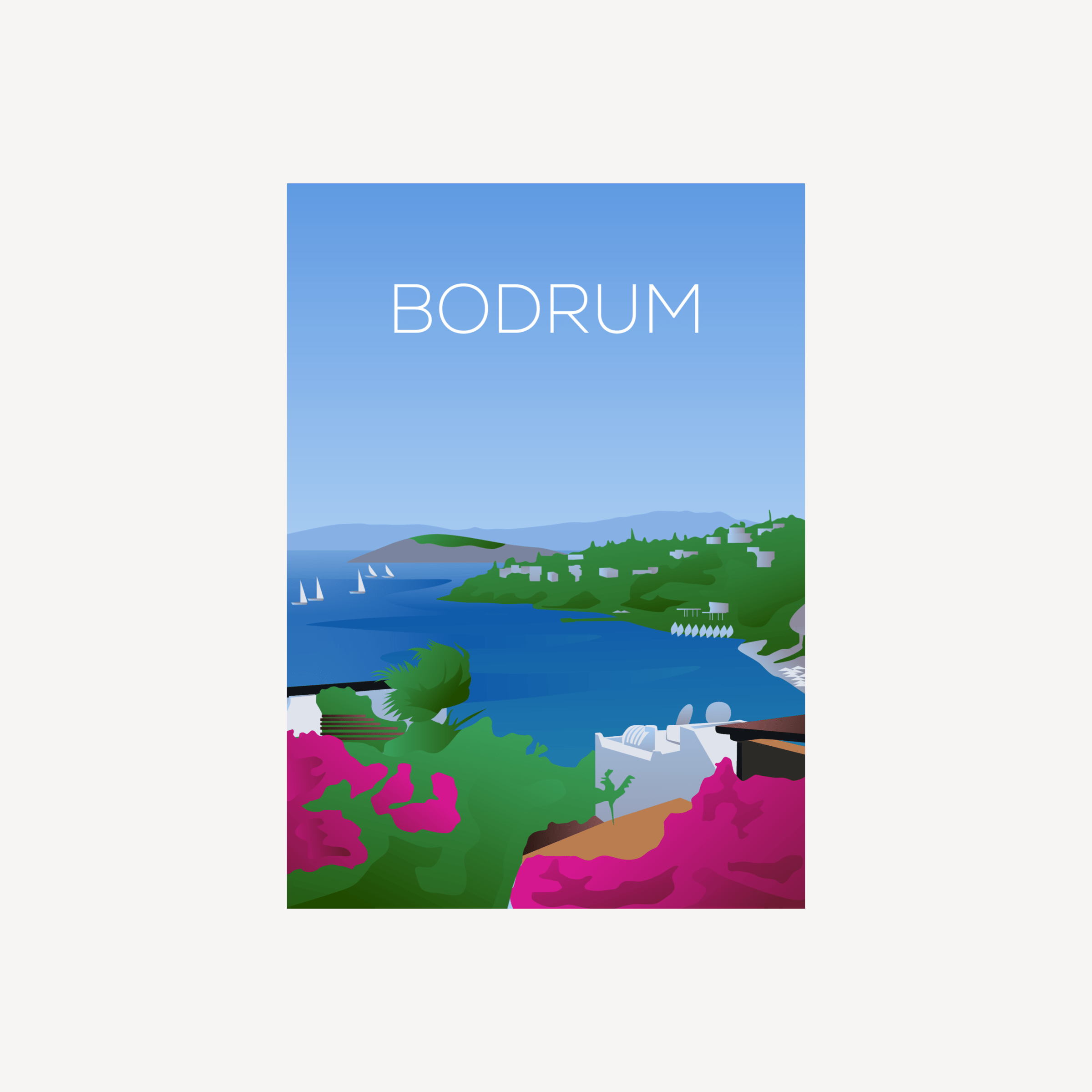 Bodrum - Sticker