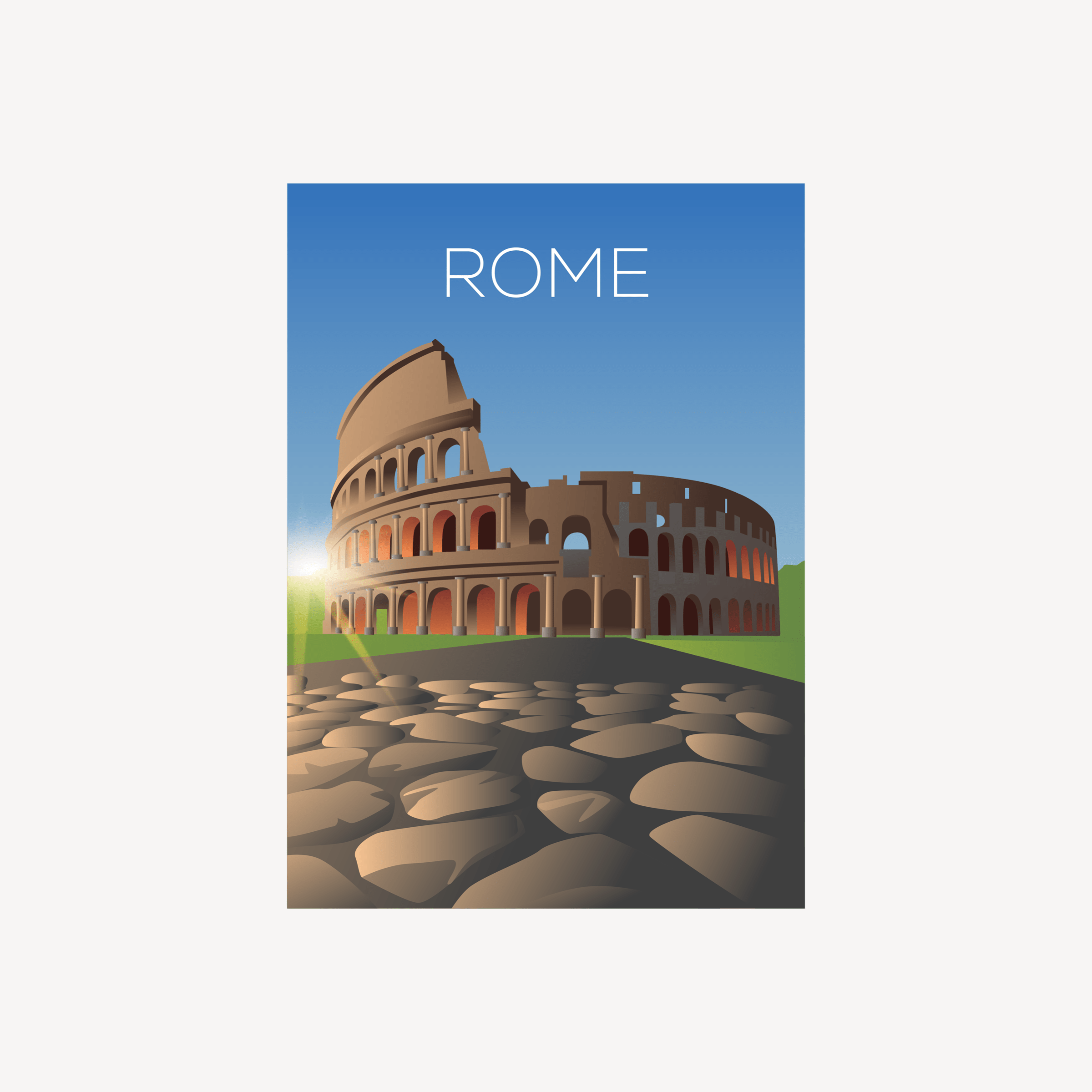 Rome- Sticker