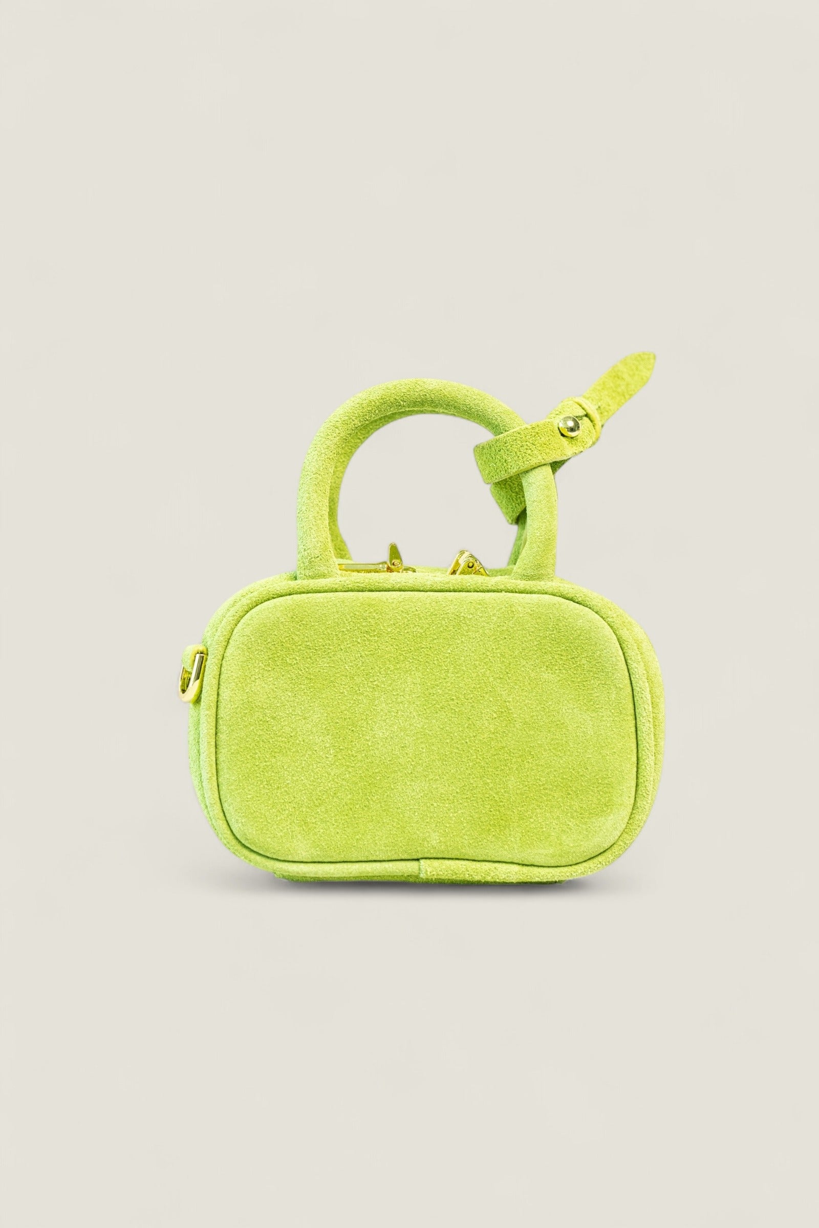 Green Suede Leather Charm