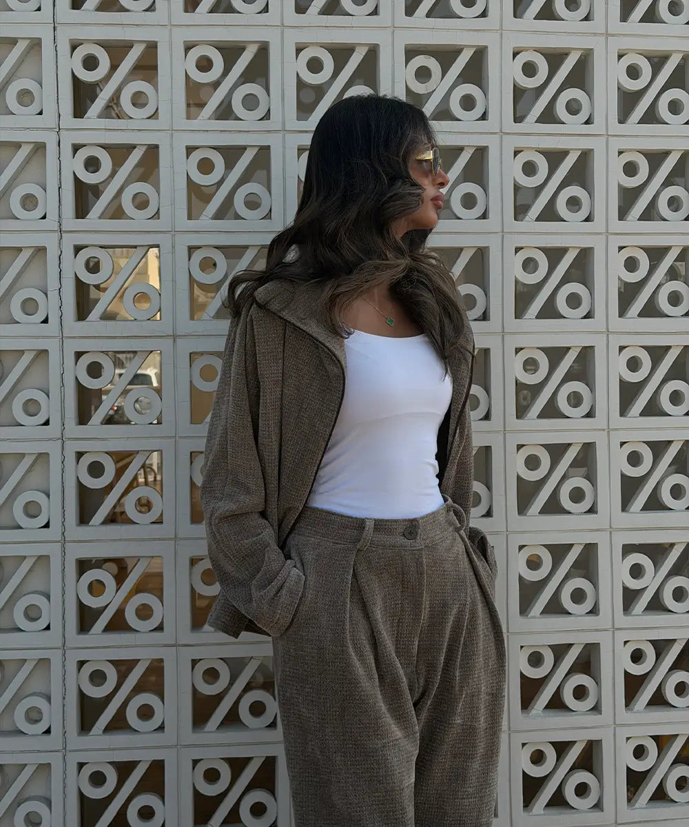 سترة بورجوندي