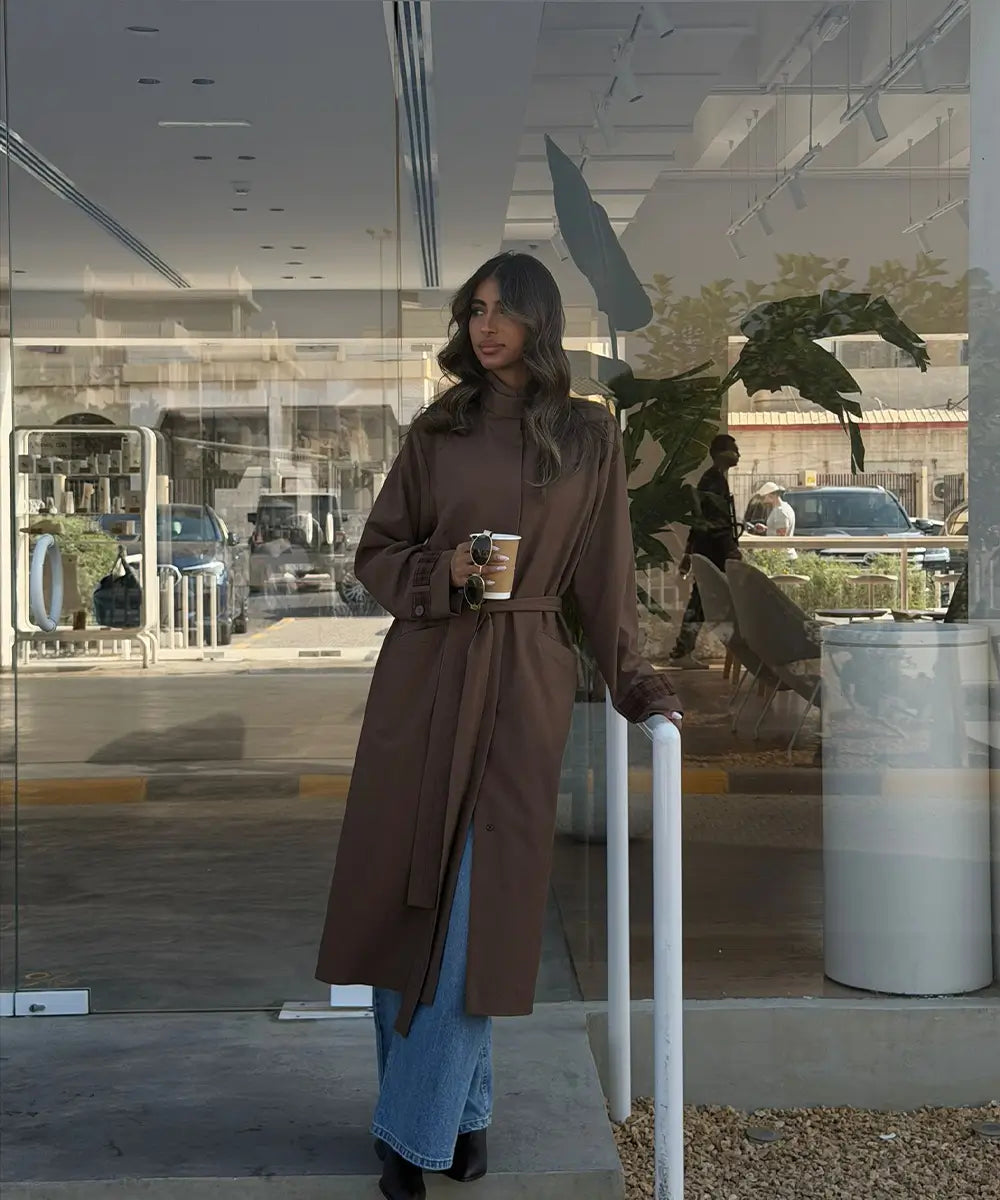 Trench Coat Brown
