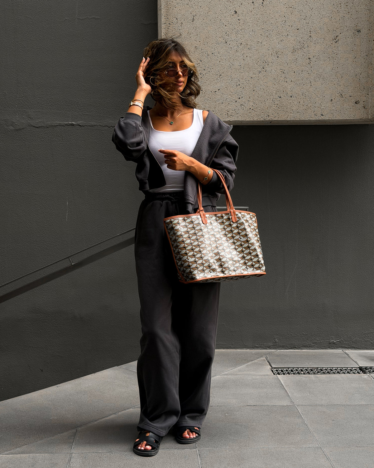 Reversible Brown ToTe Bag