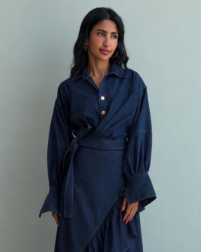 Raffles Denim Shirt