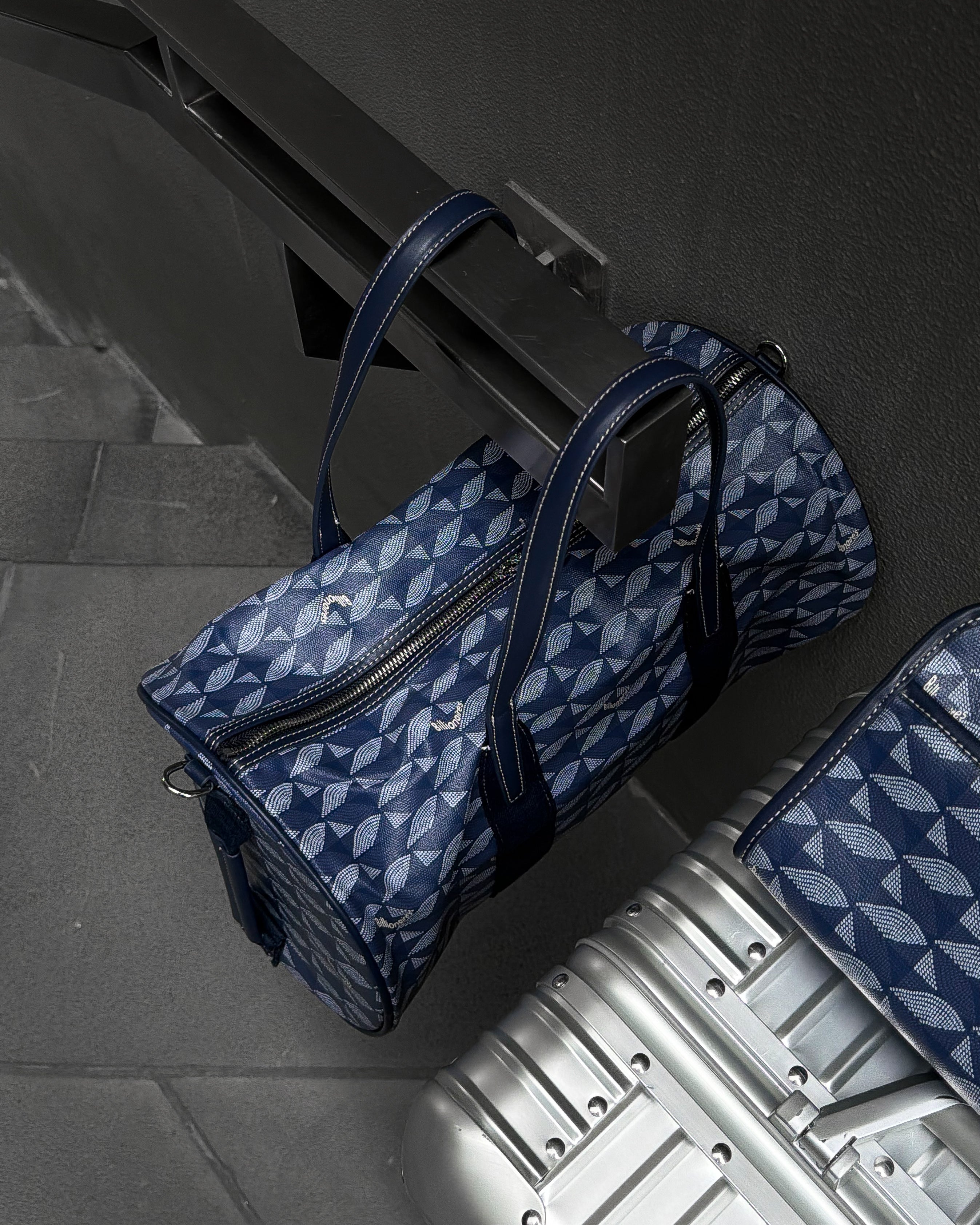 Blue Signature Duffel Bag