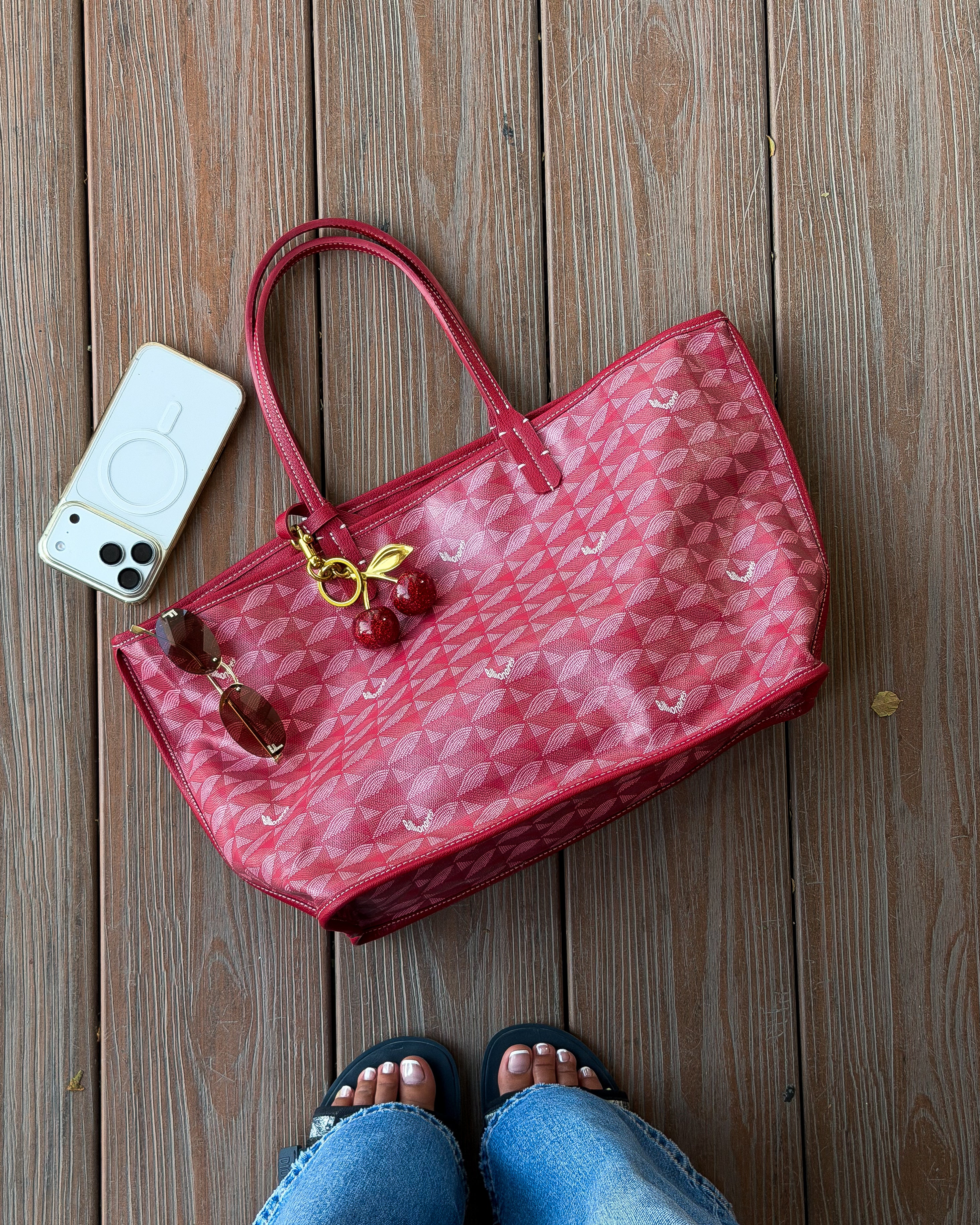 Reversible Burgundy ToTe Bag