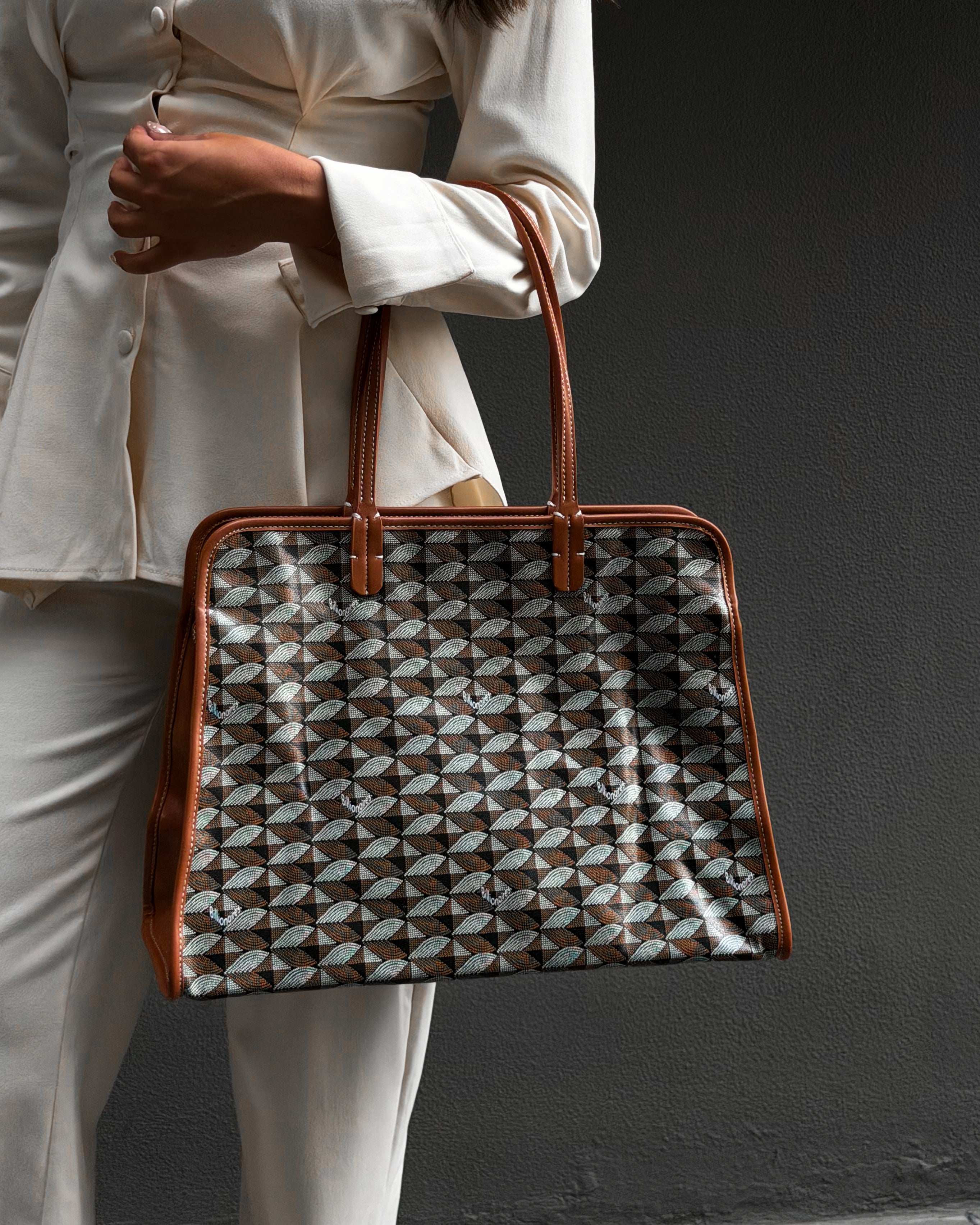 Iconic Brown Tote