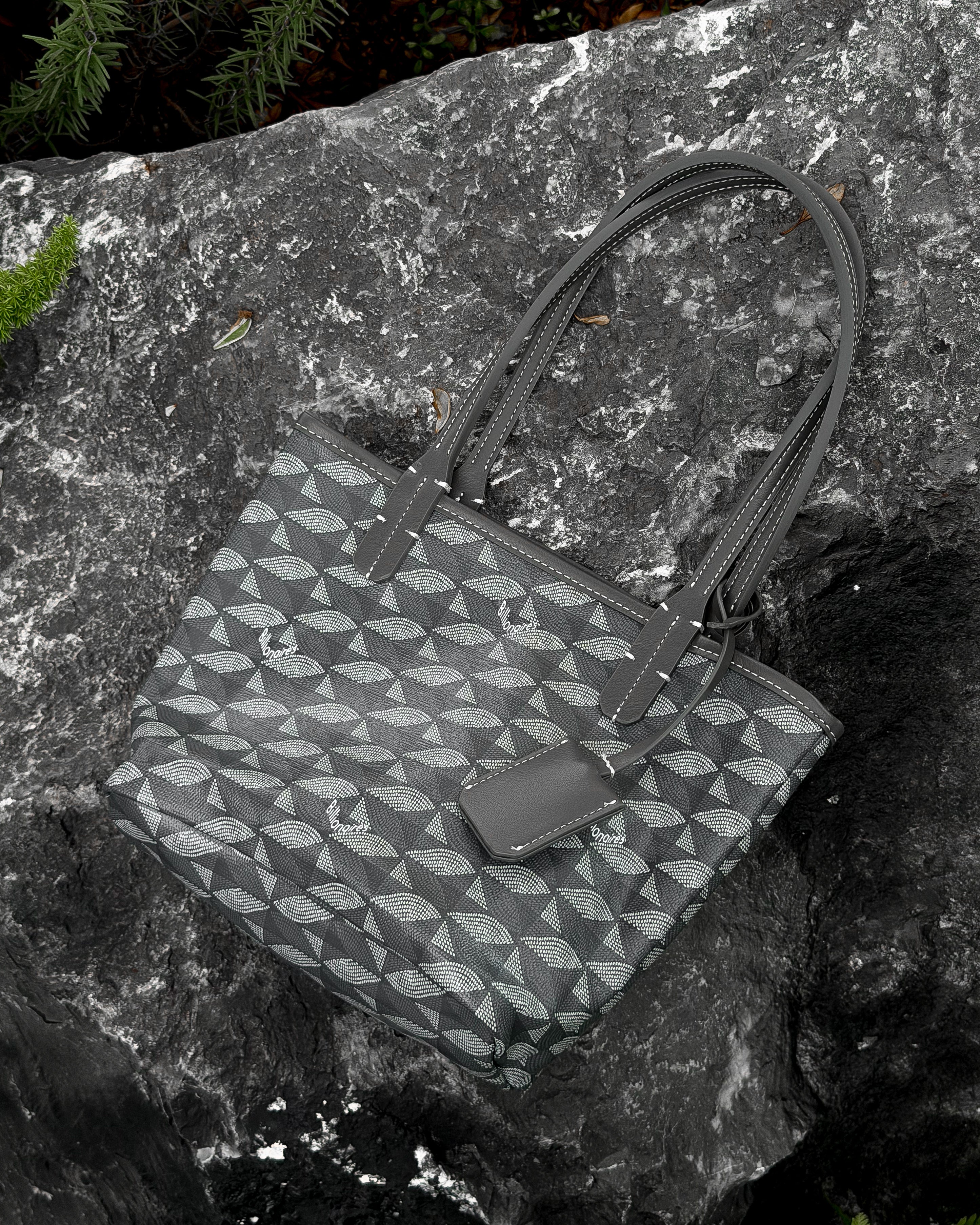 Small Grey Tote Bag