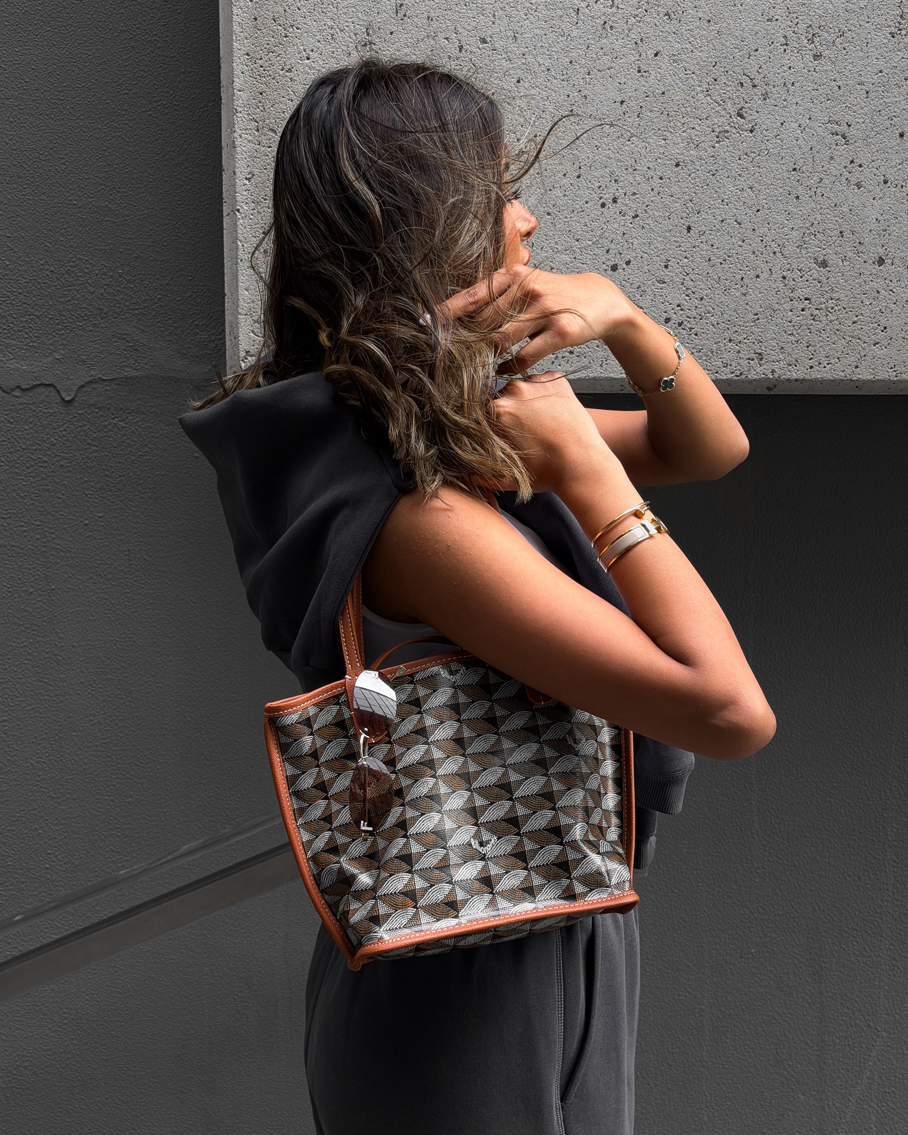 Reversible Small Brown ToTe Bag