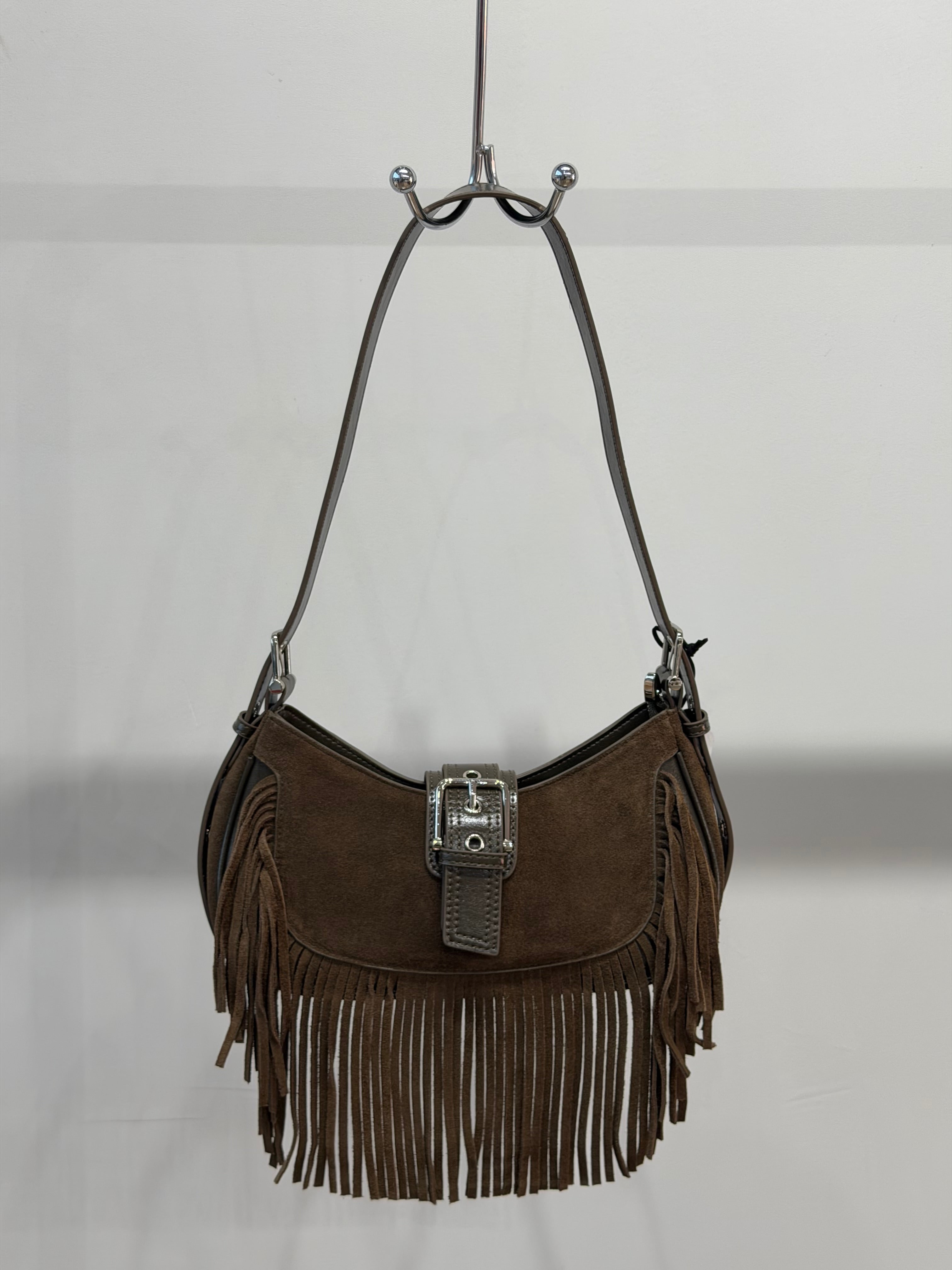 CK Olive Green Shoulder Bag