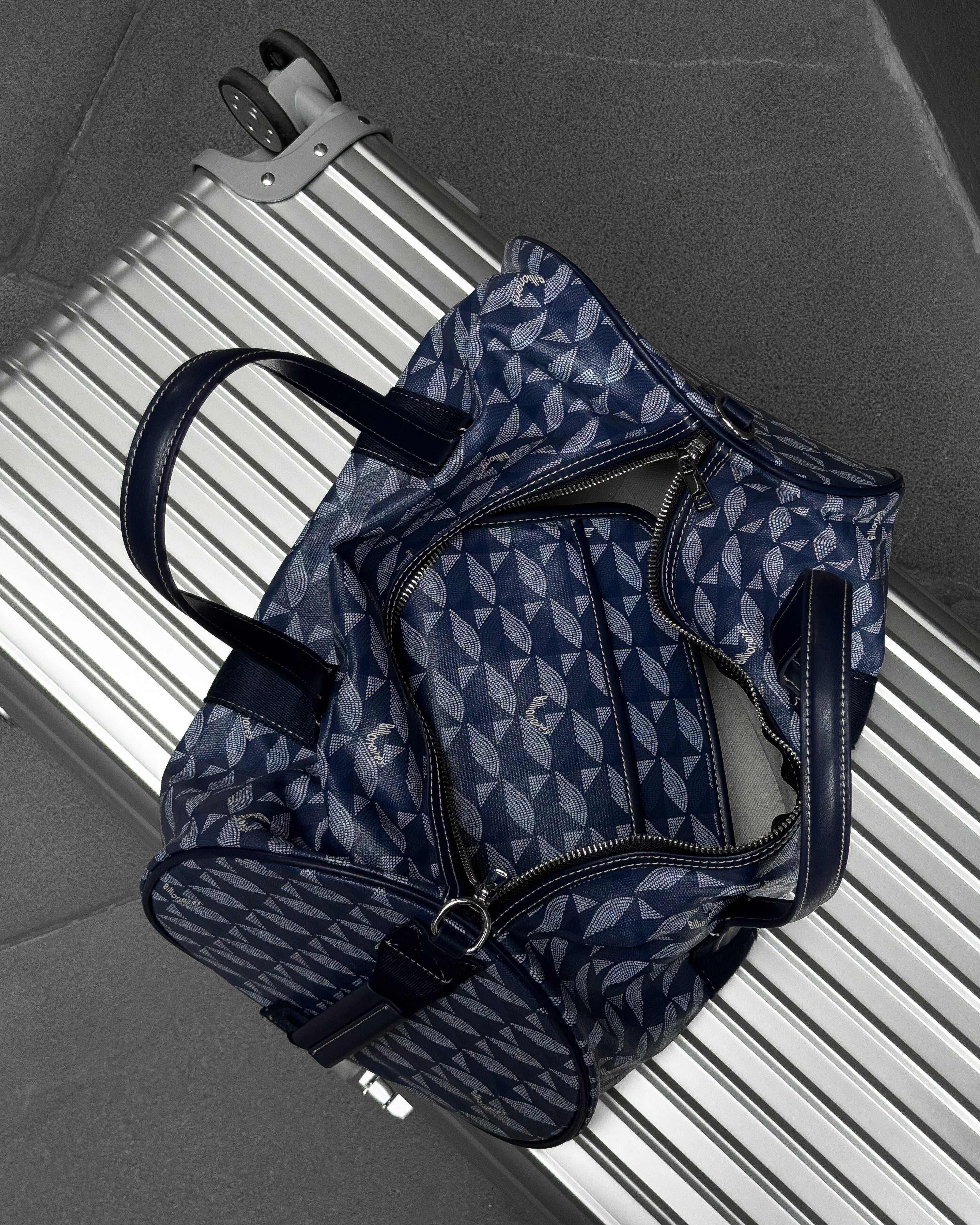 Blue Signature Duffel Bag