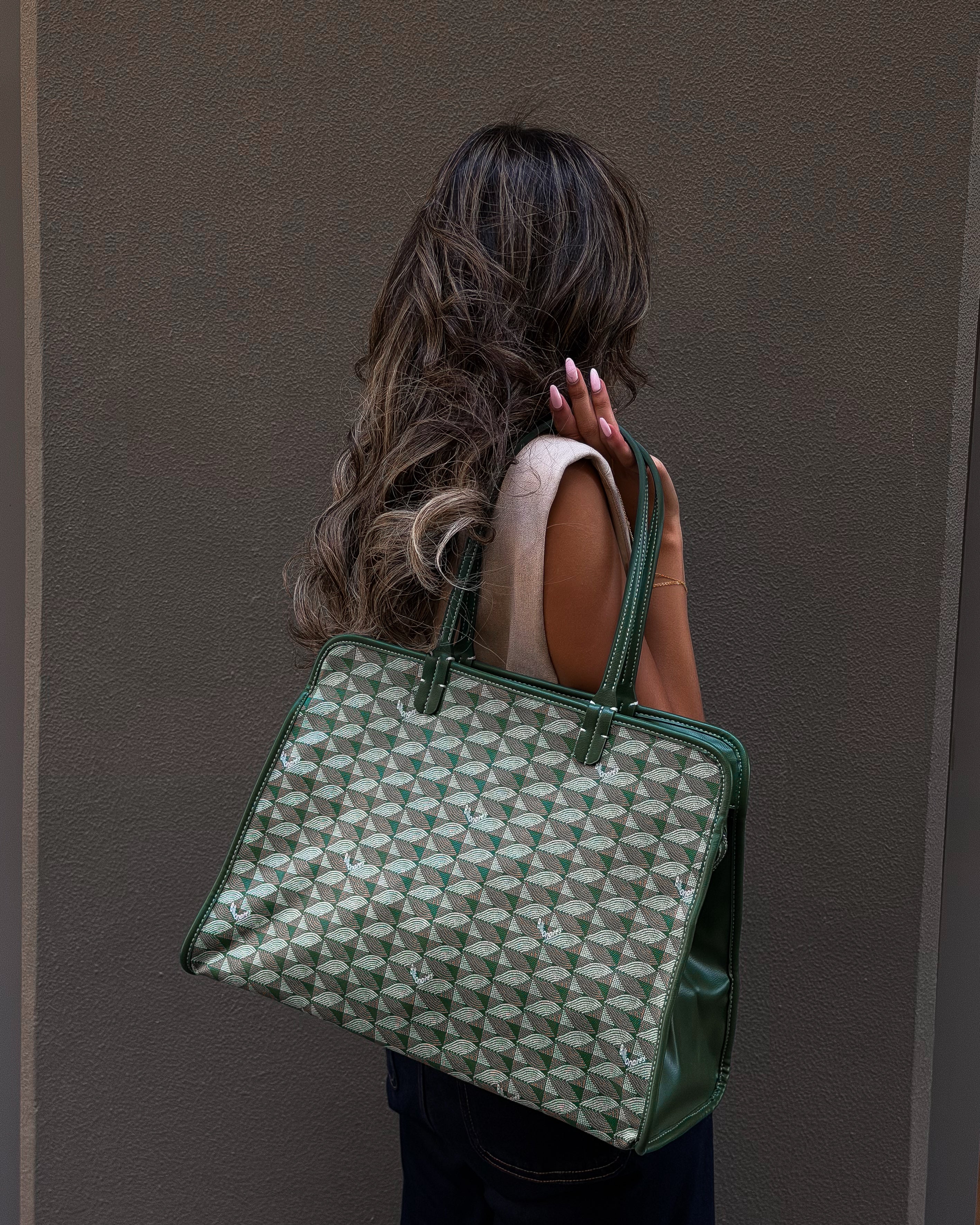 Iconic Green Tote