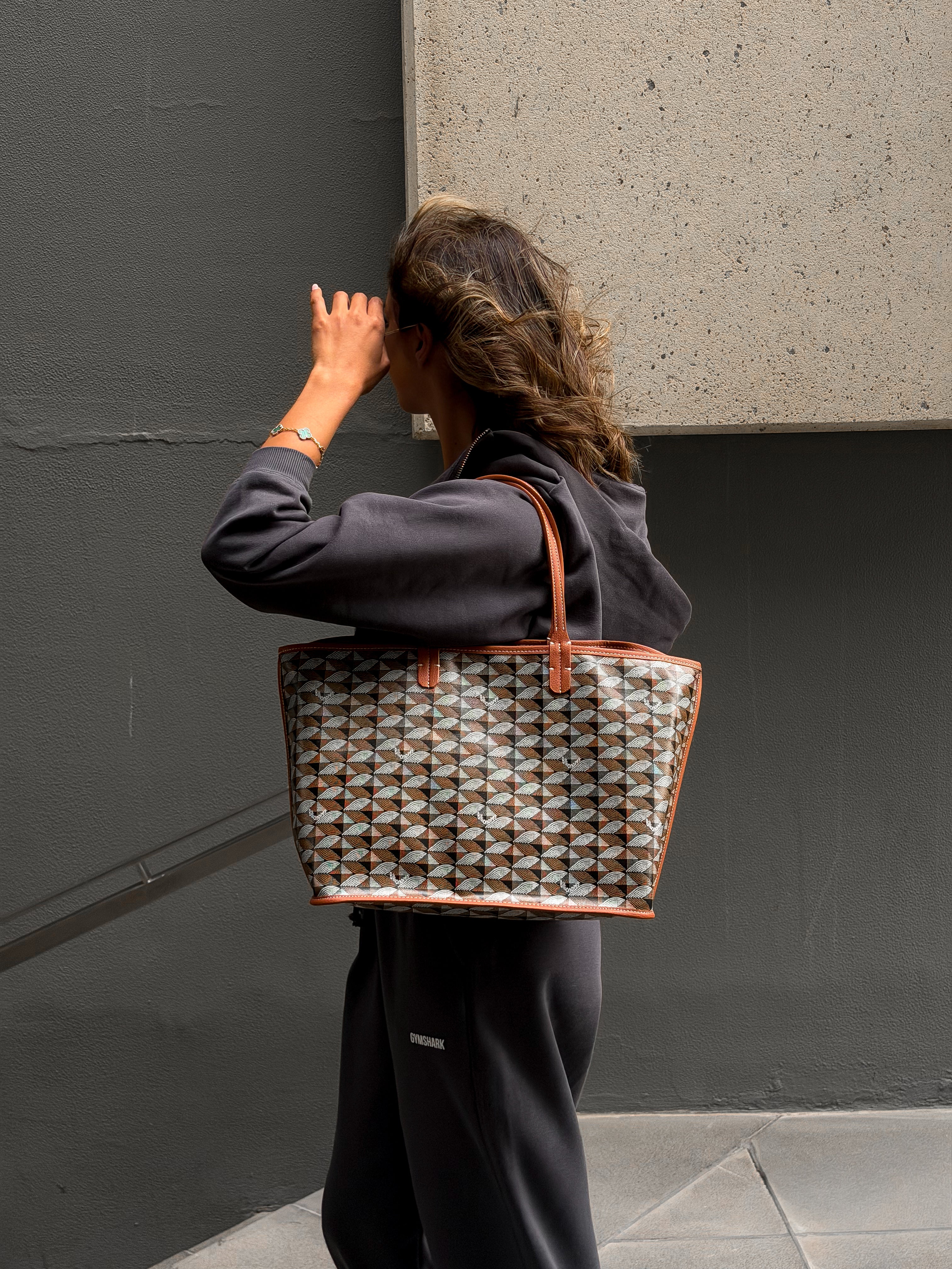 Reversible Brown ToTe Bag