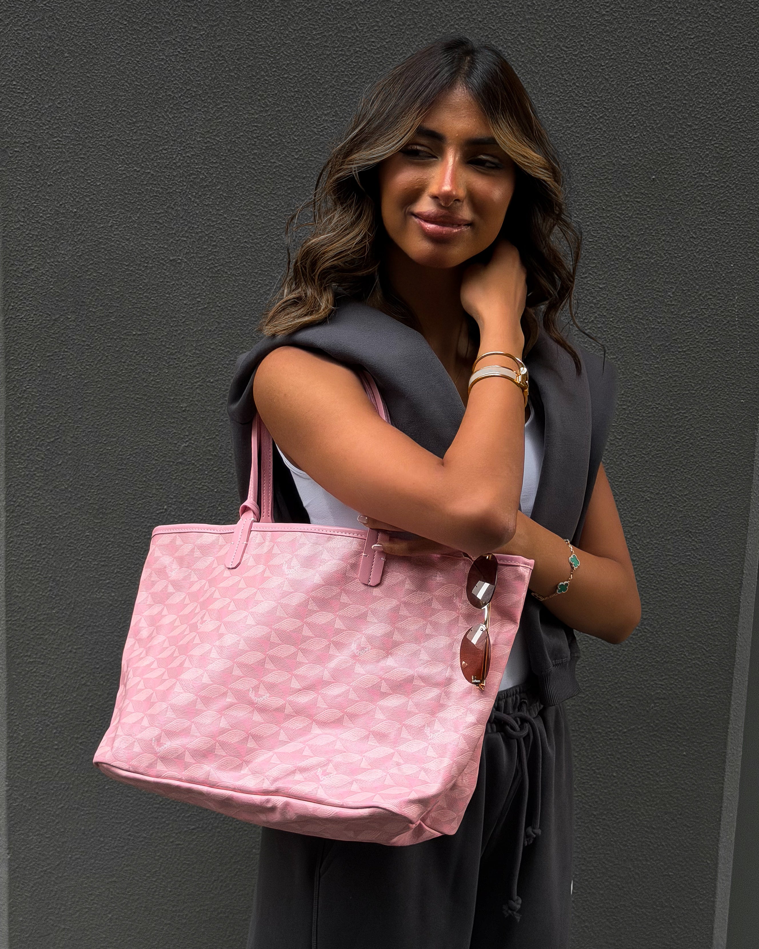 Pink Tote Bag
