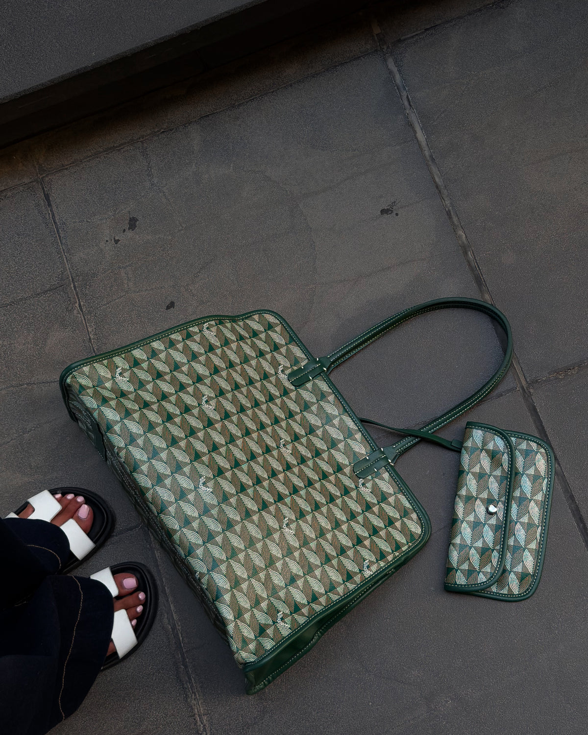 Iconic Green Tote