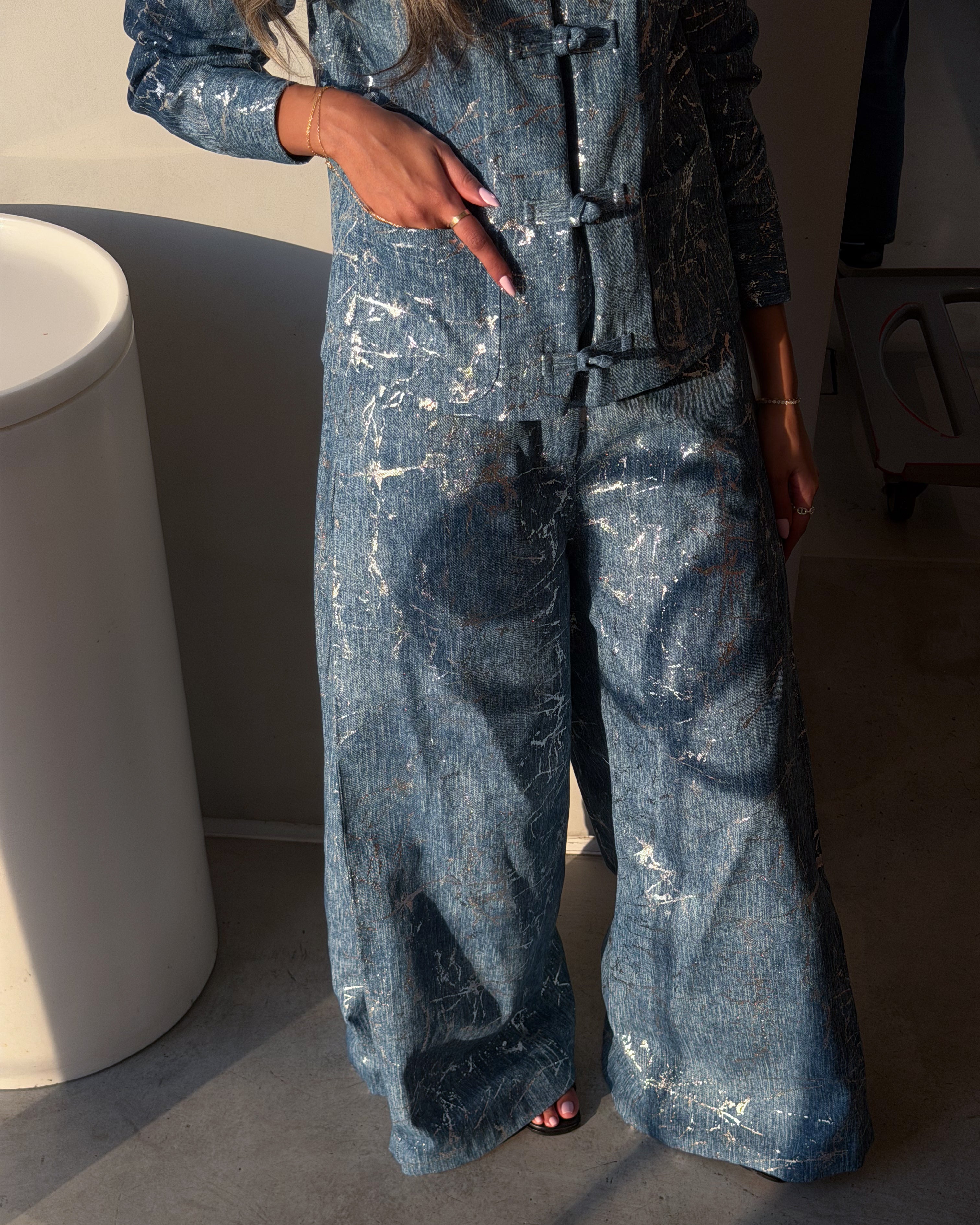 Comfort Modest Denim Set