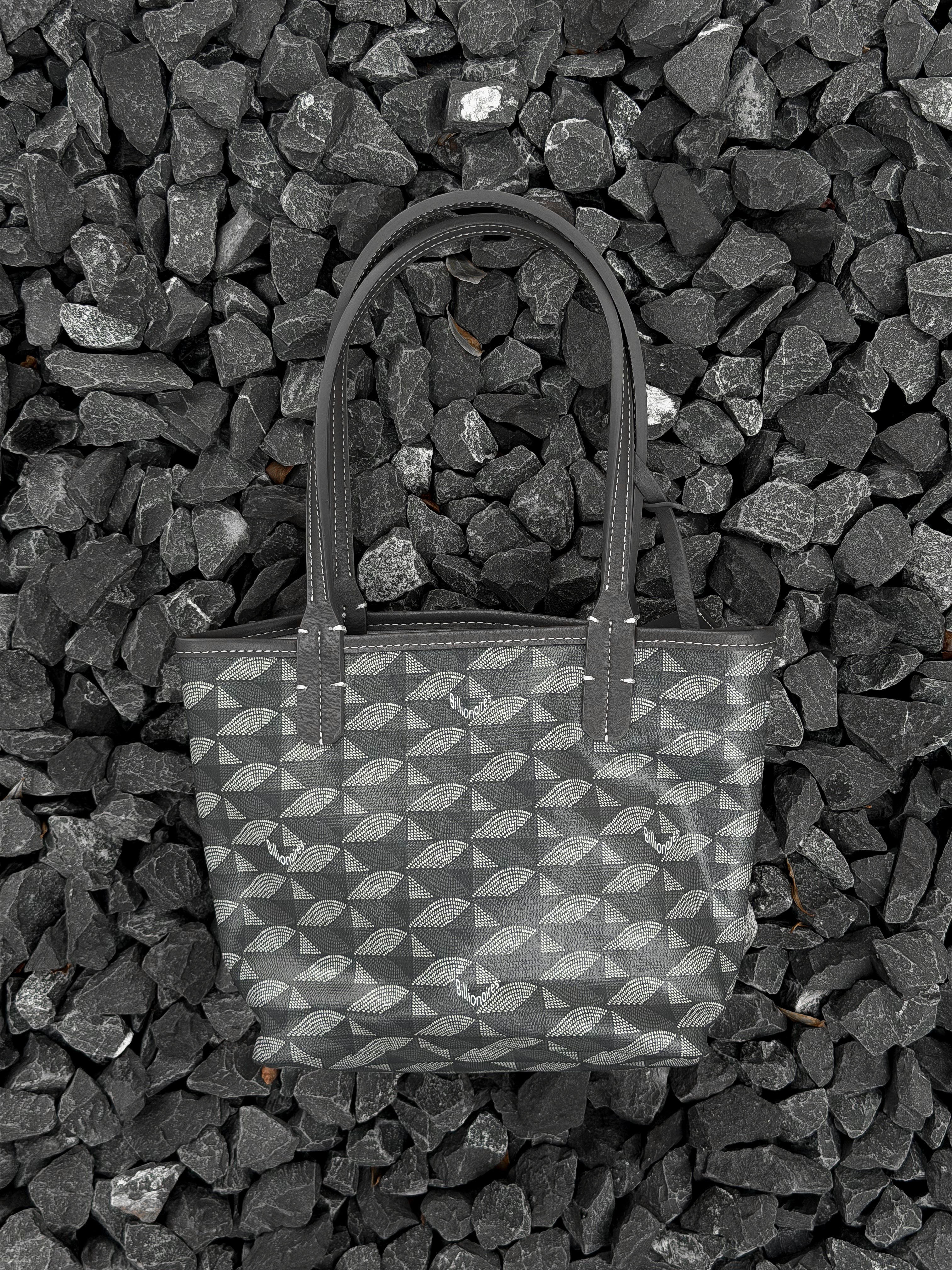 Small Grey Tote Bag