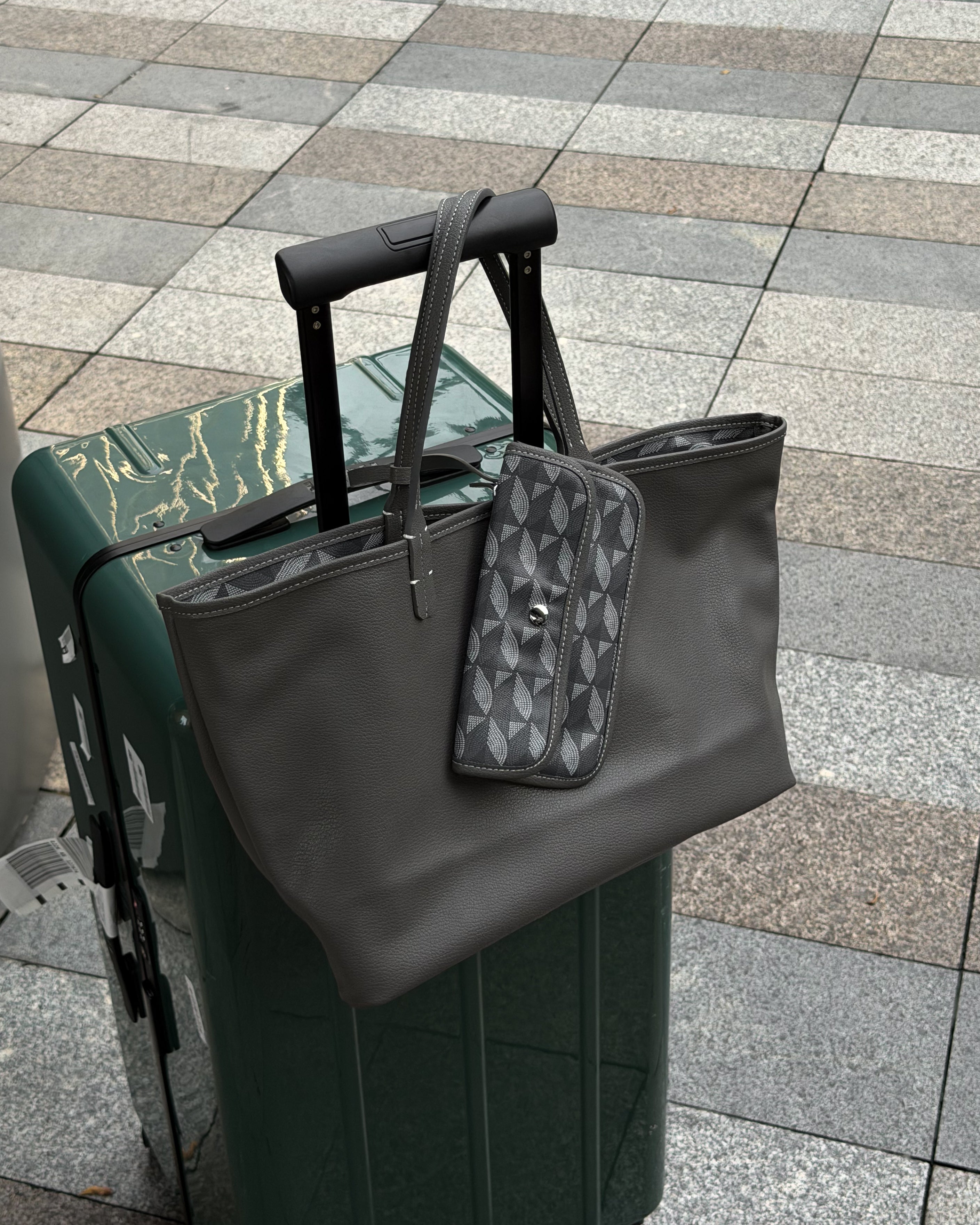 Reversible Grey ToTe Bag