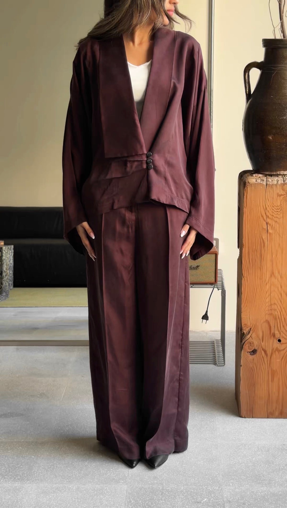 Satin / Silk Co-ord Set