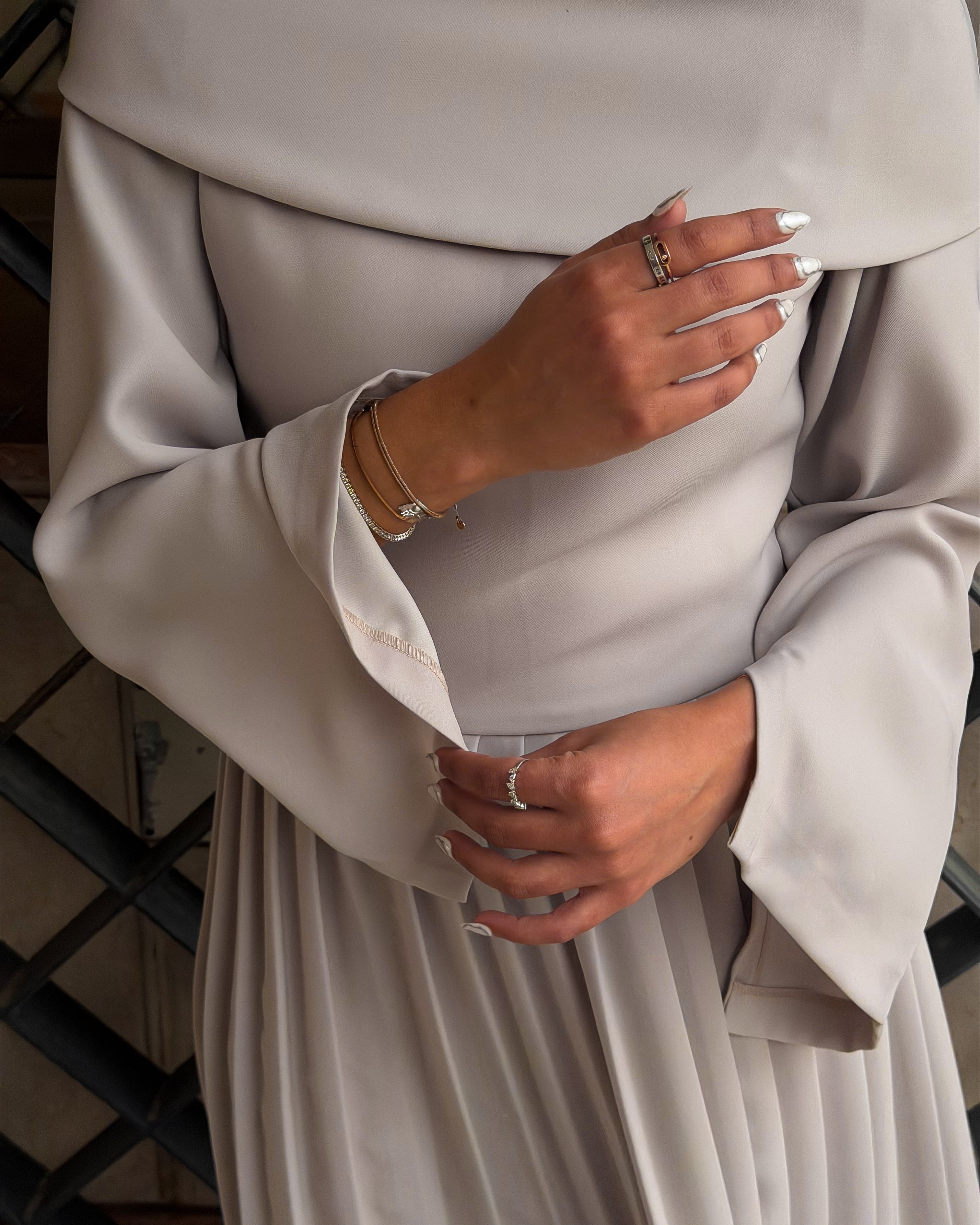 Maison Midi Beige Dress