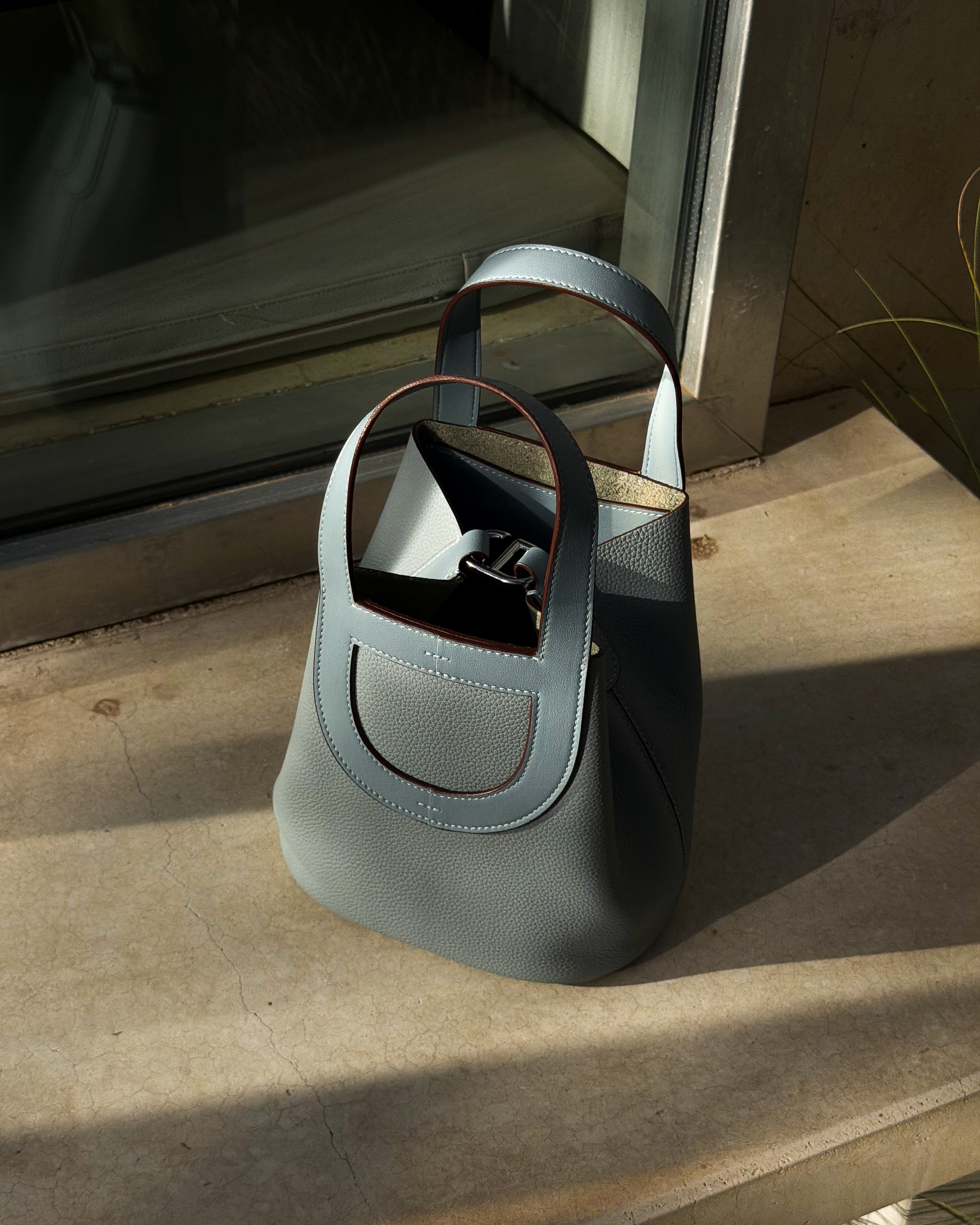 Blue Iconic Petite Bag