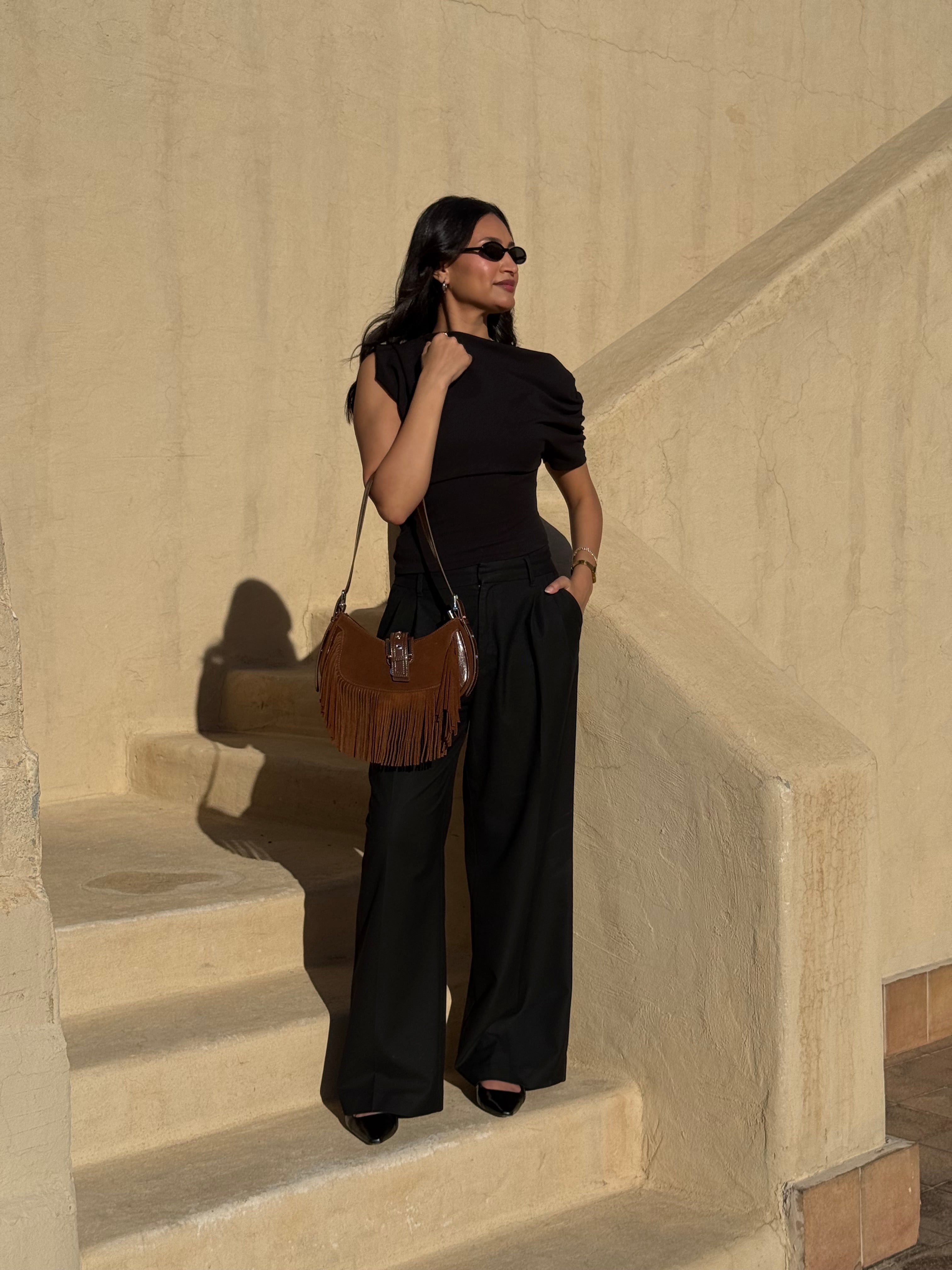 CK Brown Shoulder Bag