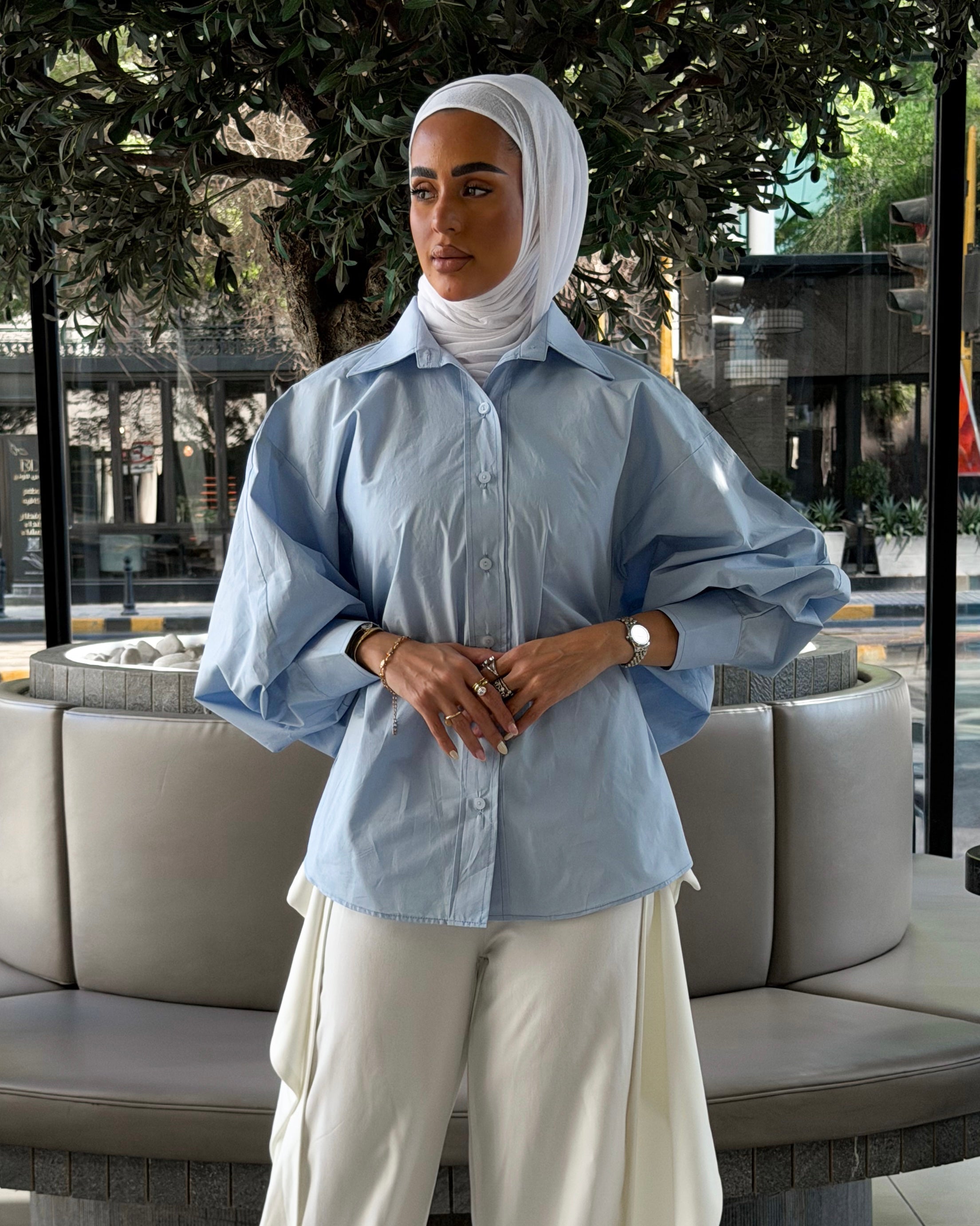 Poplin Oversize Shirt
