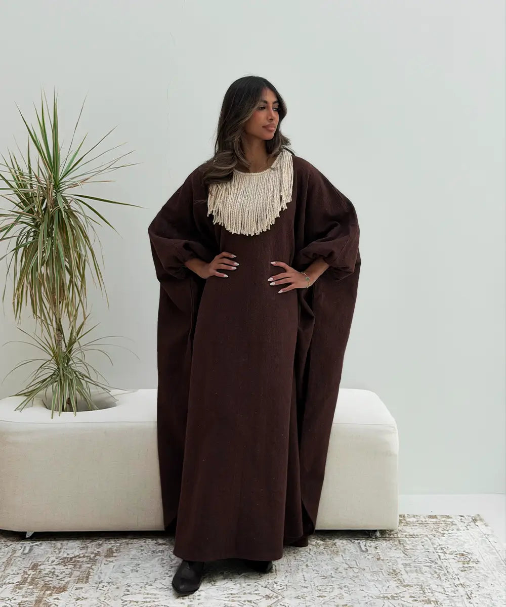 Fringe Sahara Daraa - Brown