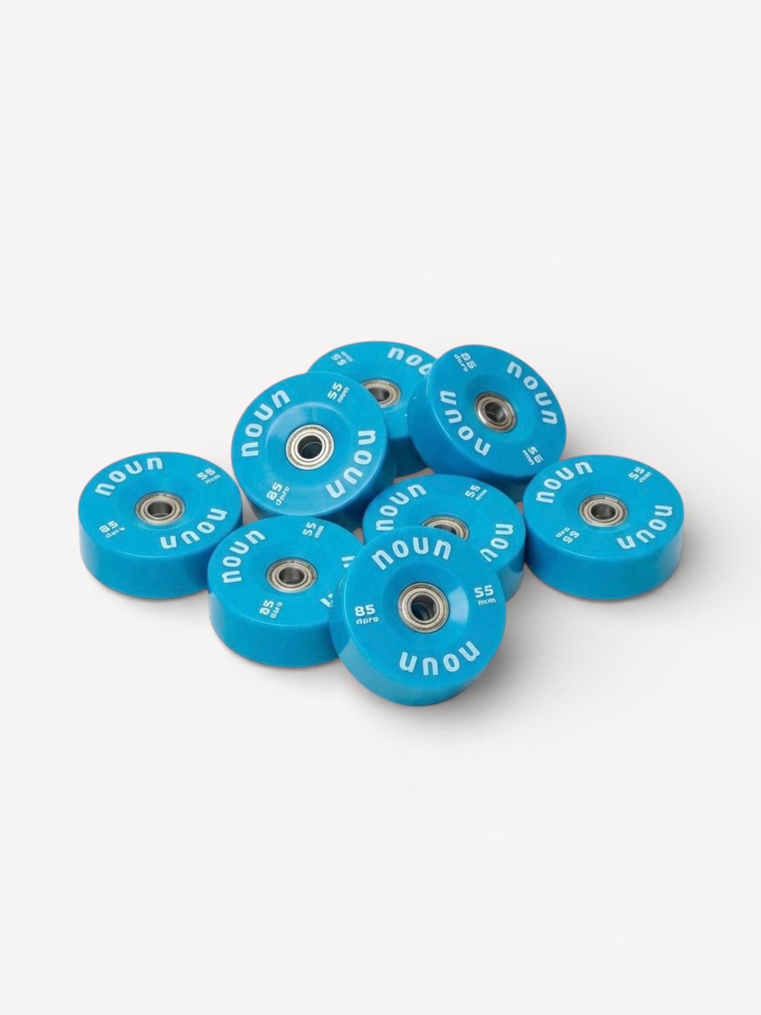 Blue Wheels Set