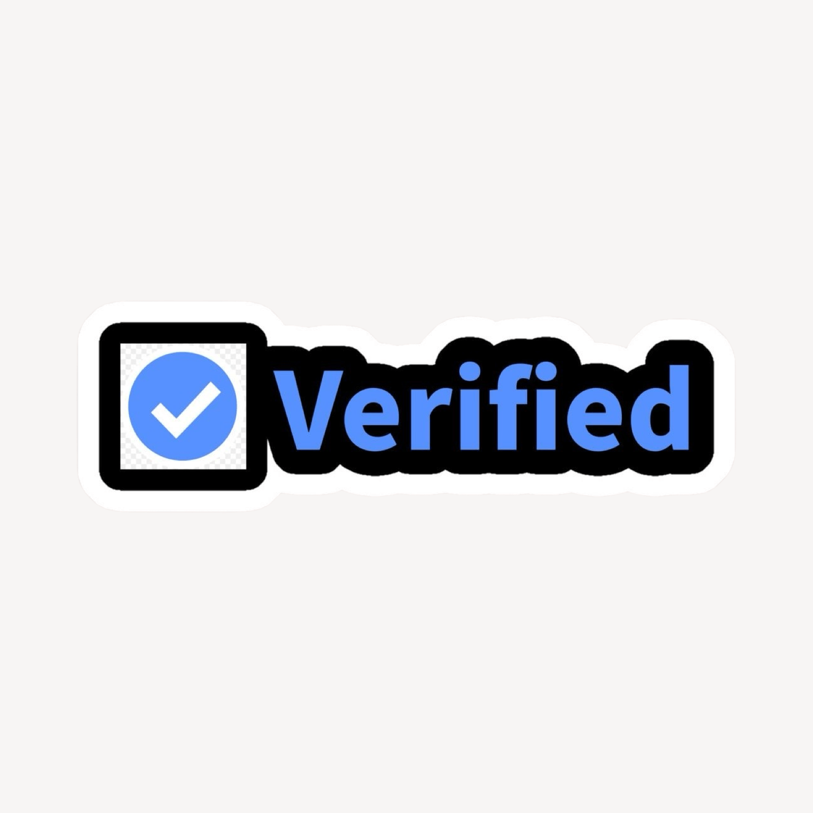 Verified Sticker