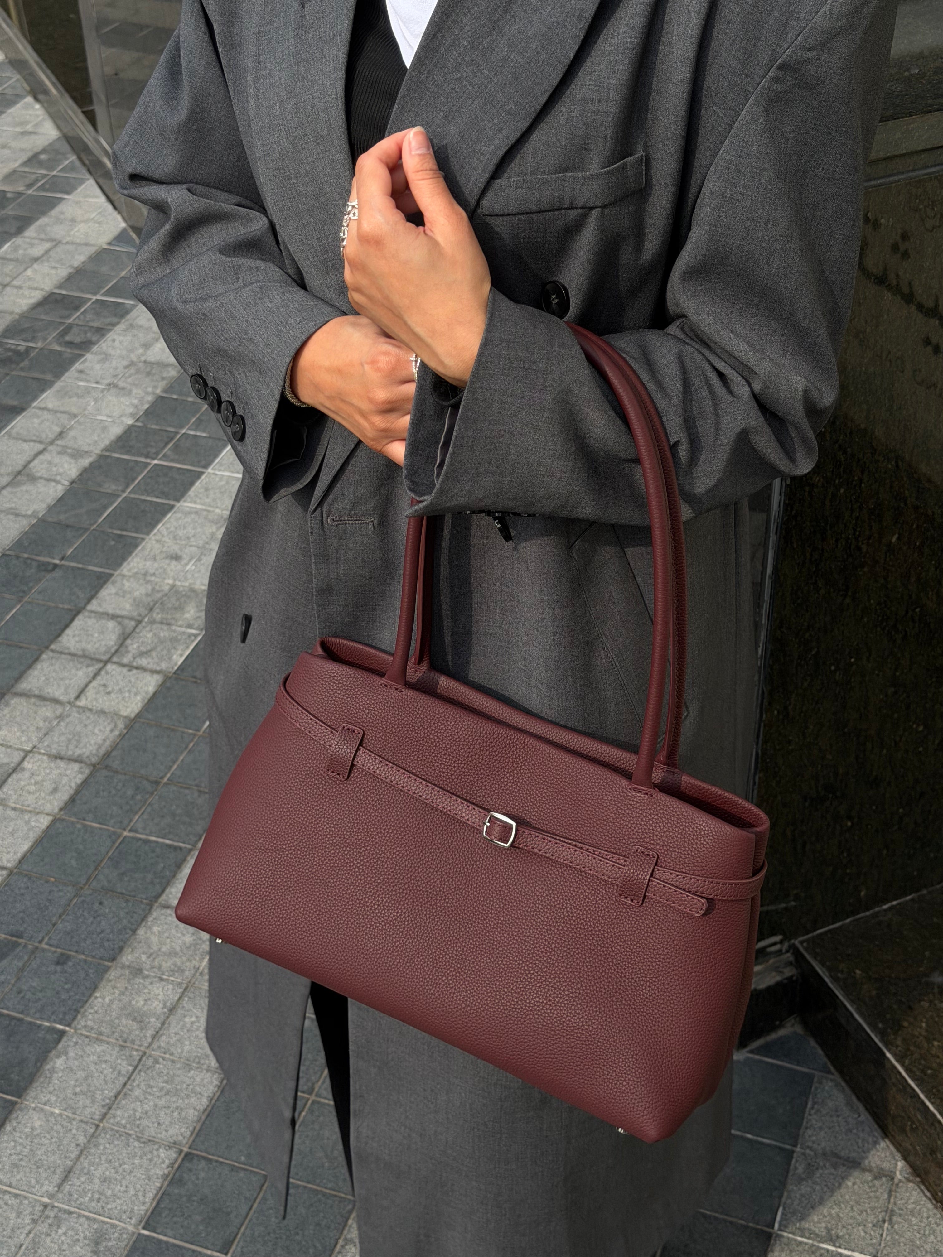 Bonnie Burgundy Bag